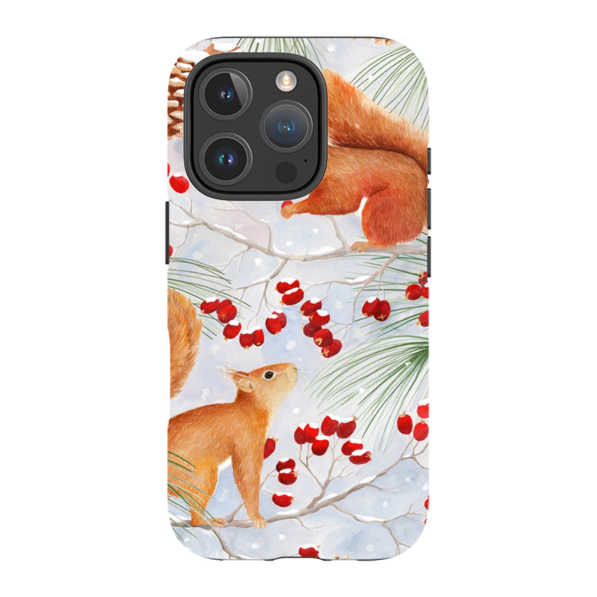 iPhone Tough Case - Red Squirrels By Bex Parkin