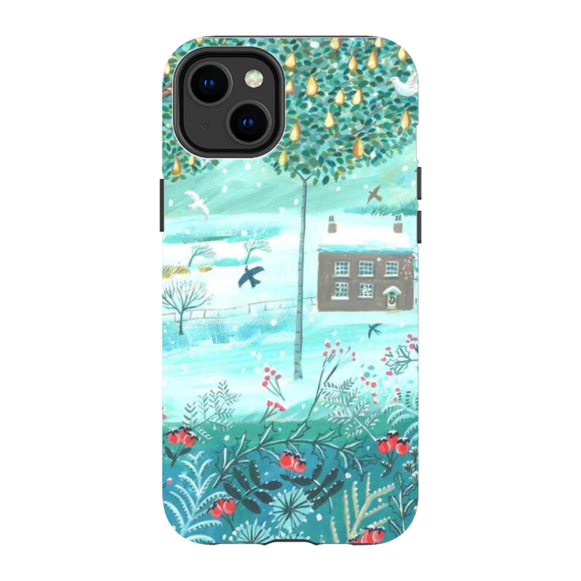 iPhone Tough Case - Pear Trees By Mary Stubberfield
