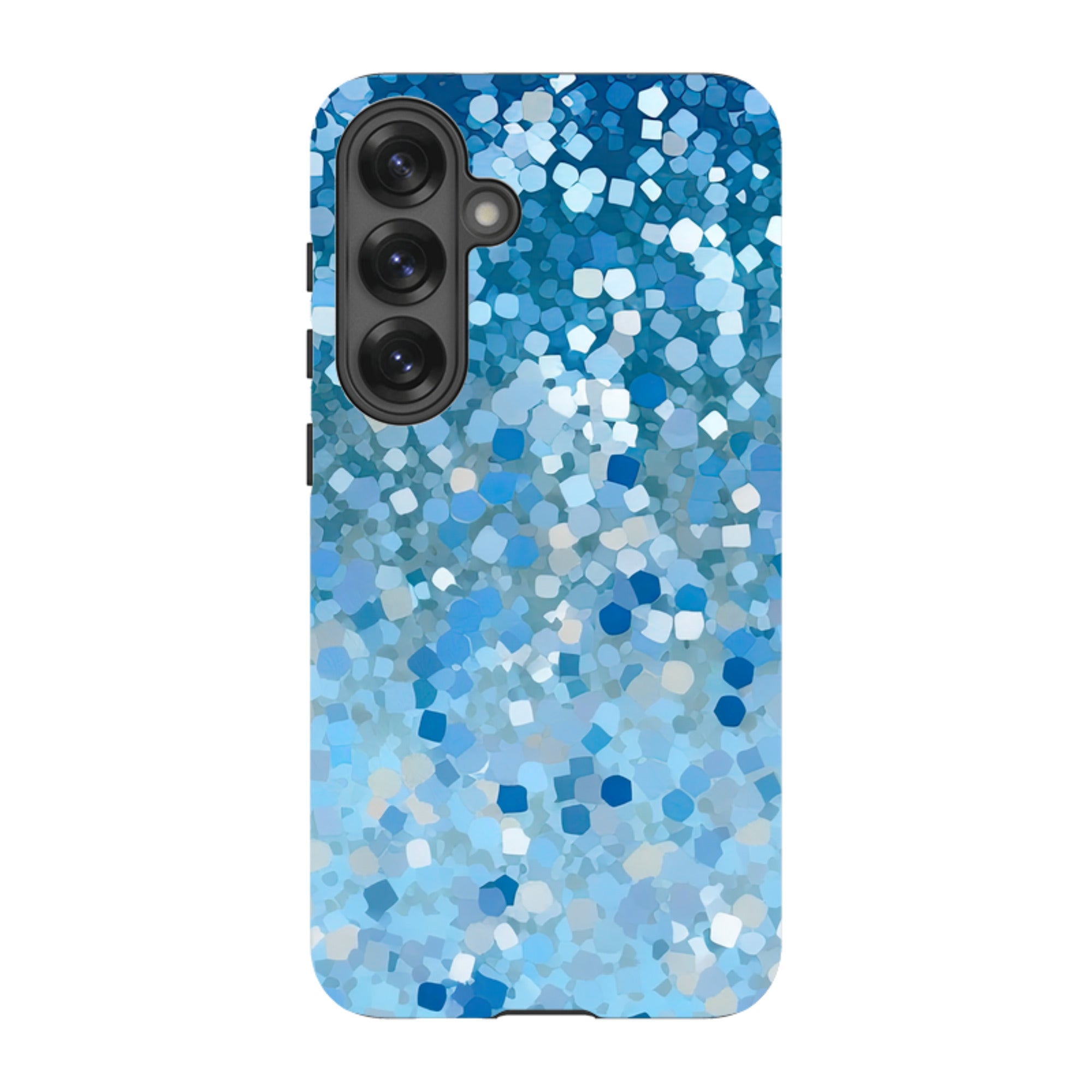 Samsung Tough Case - Blue Glitter II (Case Does Not Glitter)