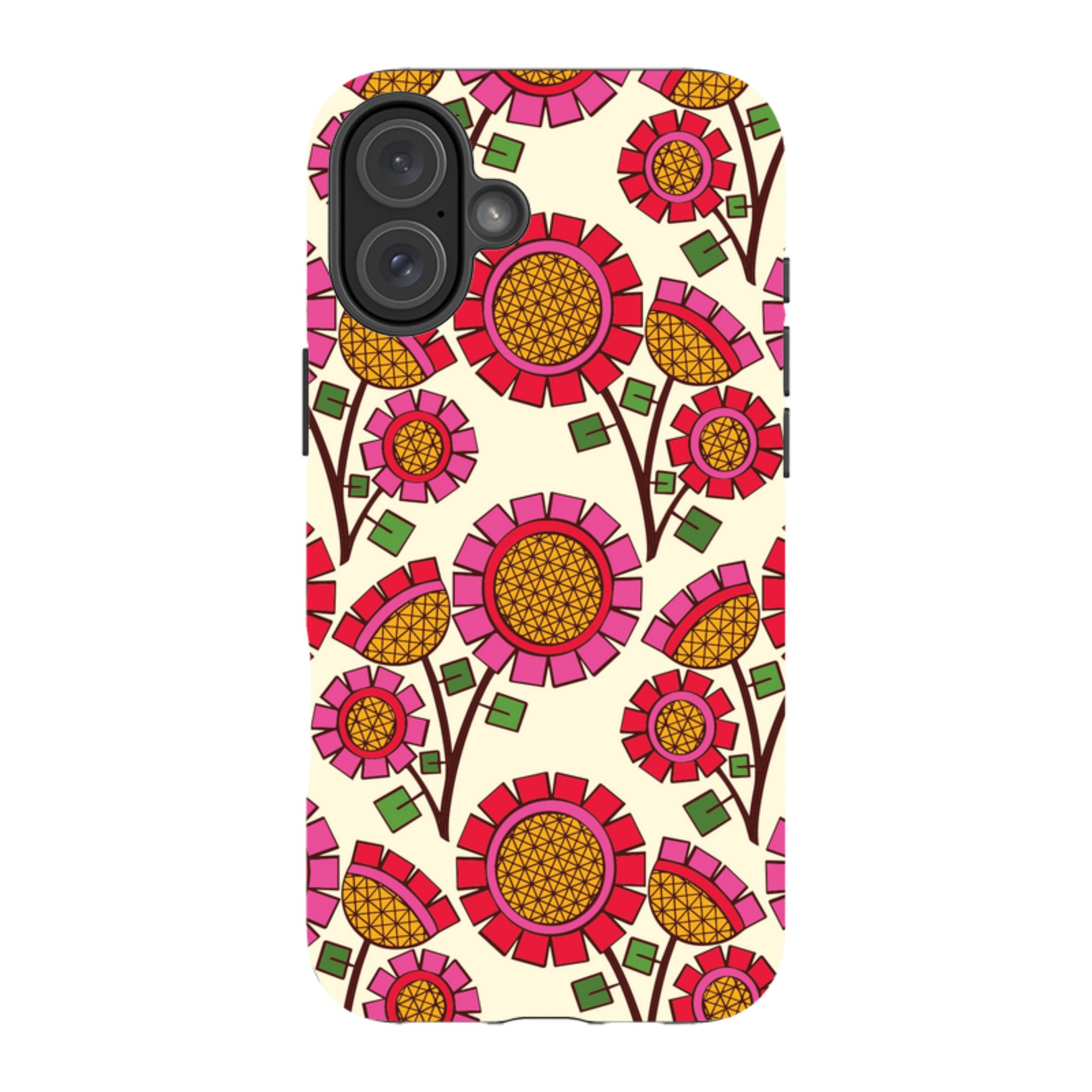 iPhone MagSafe Tough Case -  Pop Flower By Amelia Bowman