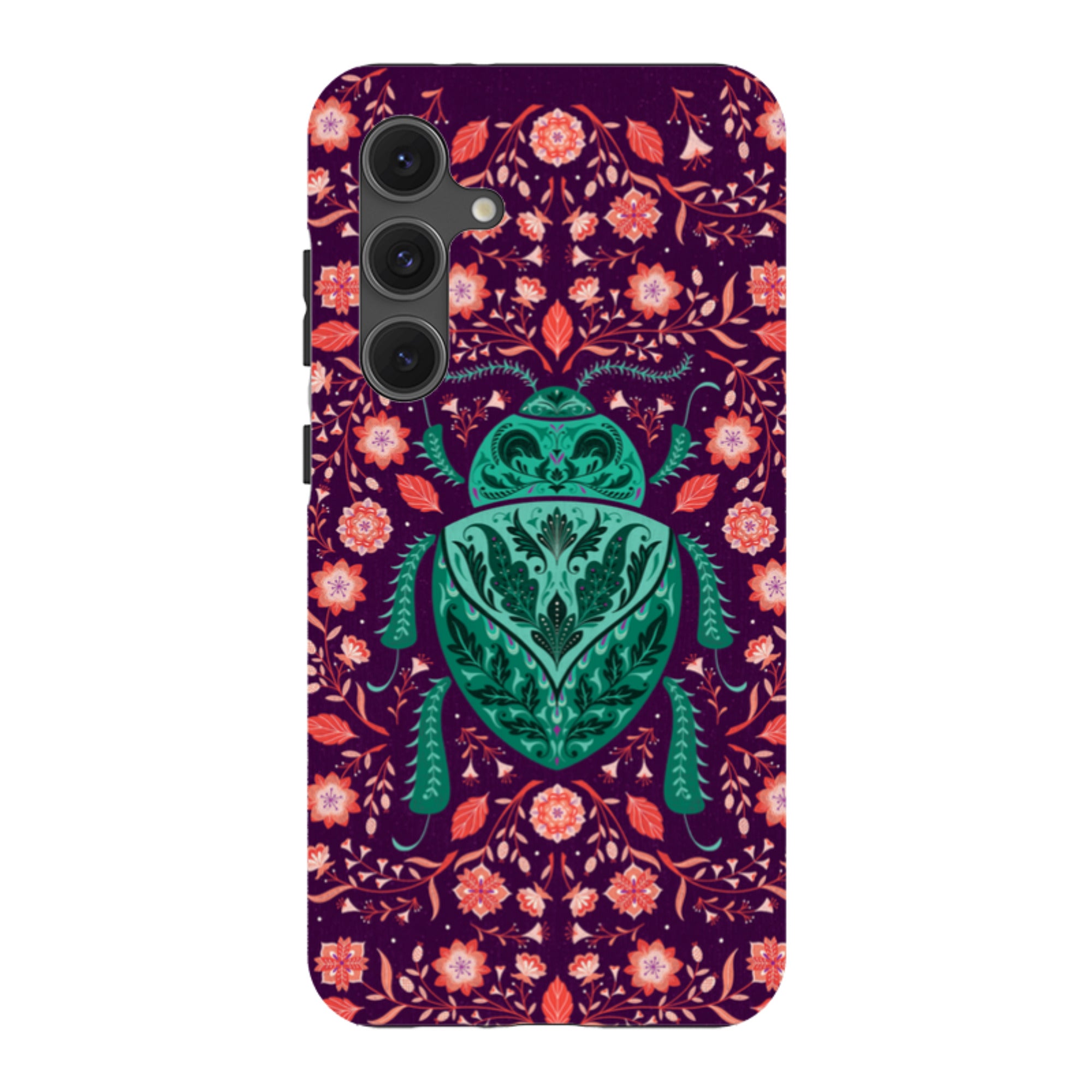 Samsung Tough Case - Beetle By Jenny Zemanek