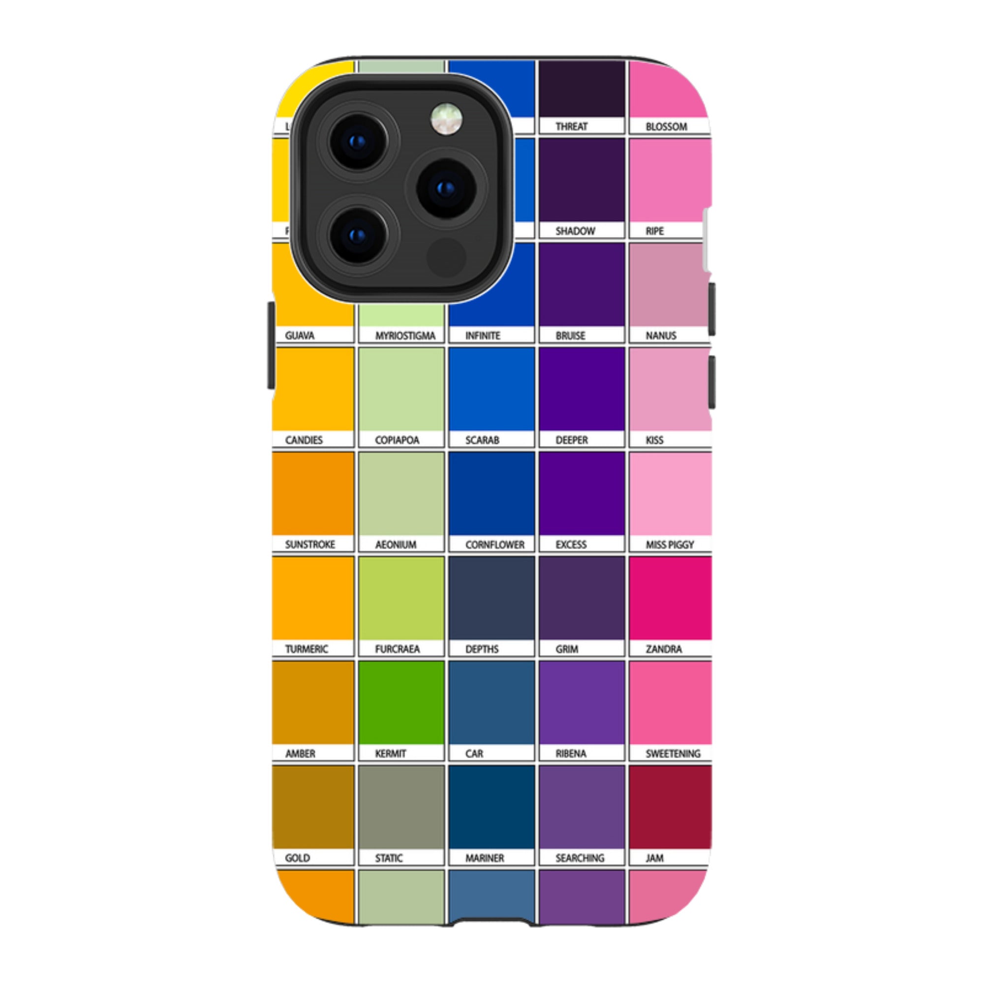 iPhone Tough Case - Multi Chromology By Kitty Joseph