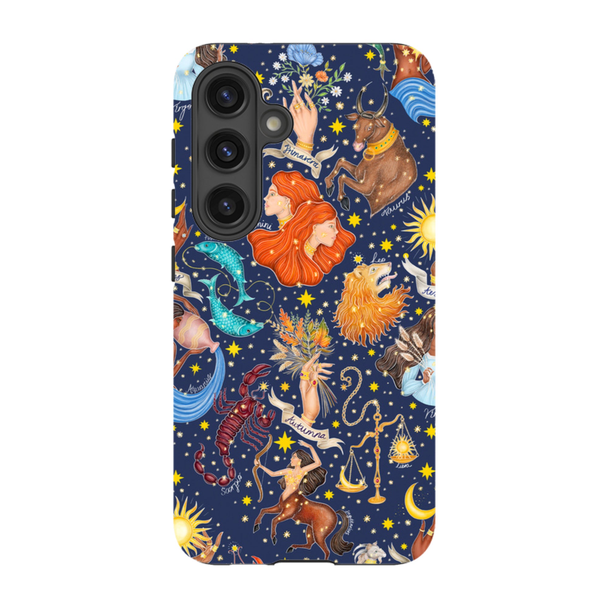 Samsung Tough Case - Zodiac Composite By Catherine Rowe