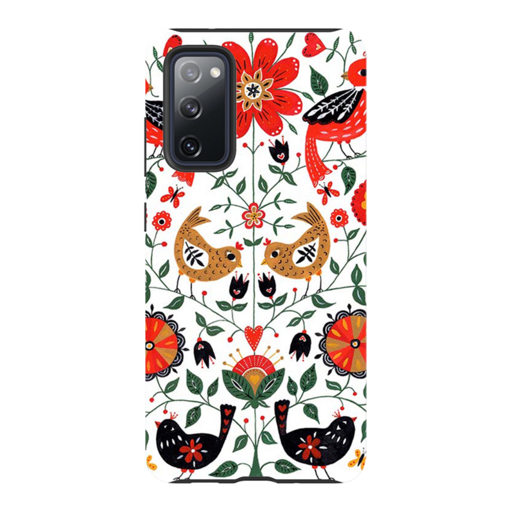 Samsung Tough Case - Birds And Floral By Suzy Taylor