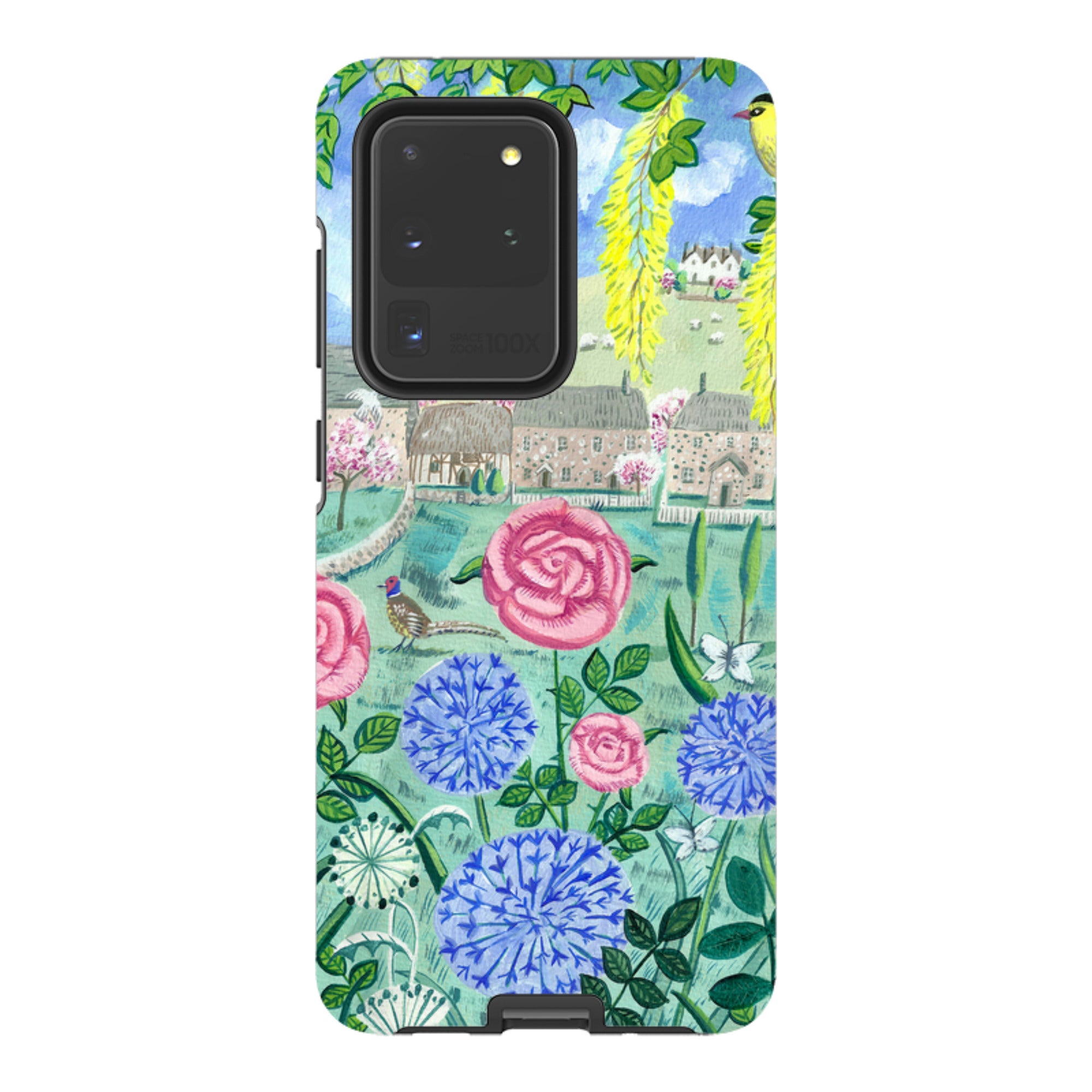 Samsung Tough Case - Village Floral By Mary Stubberfield