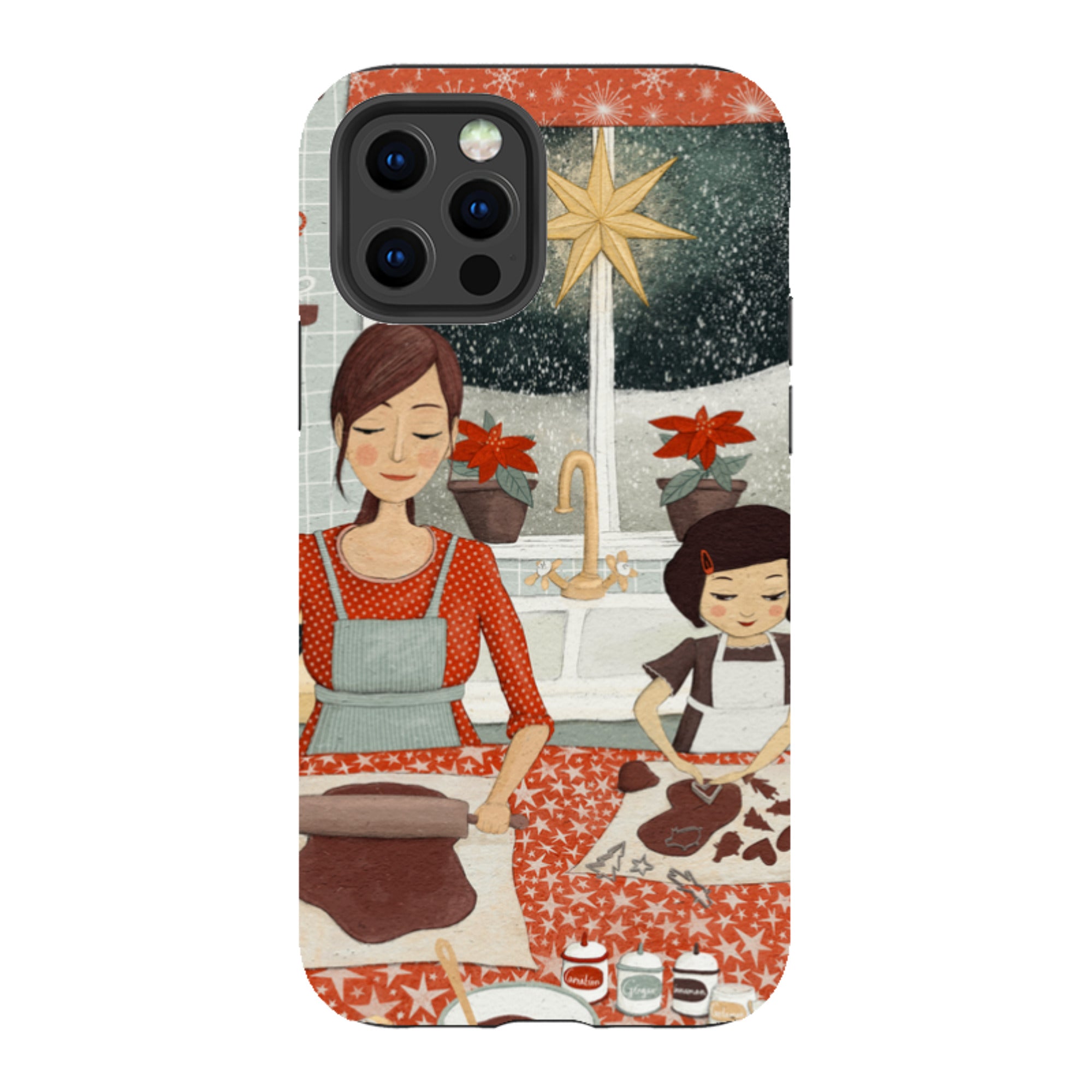 iPhone Tough Case - Sugar and Spice By Maja Lindberg