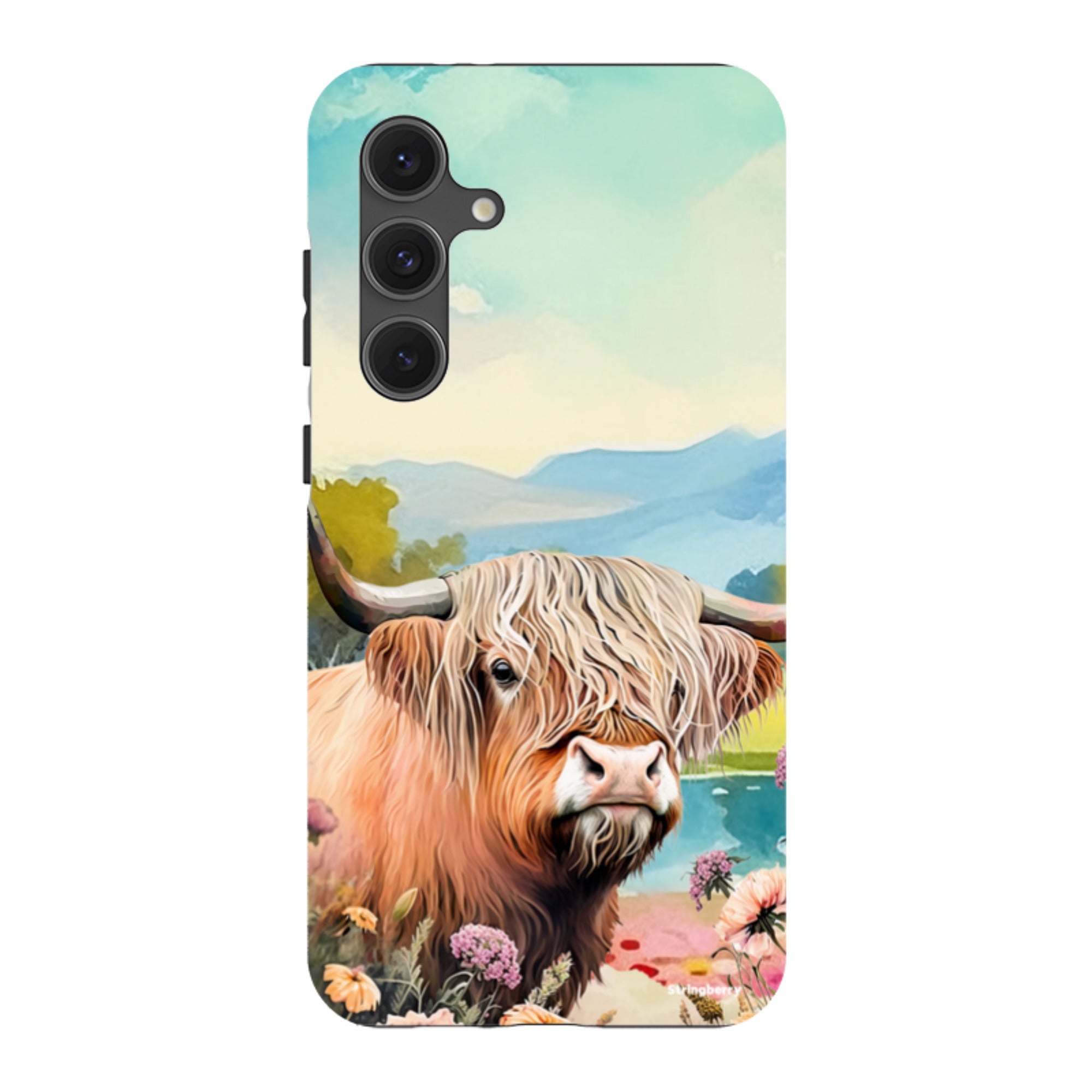Samsung Tough Case - Highland Cow I