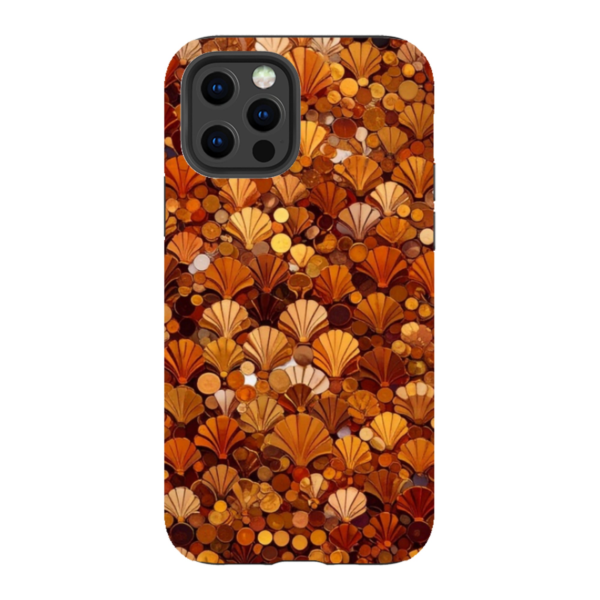 iPhone Tough Case - Golden Shells