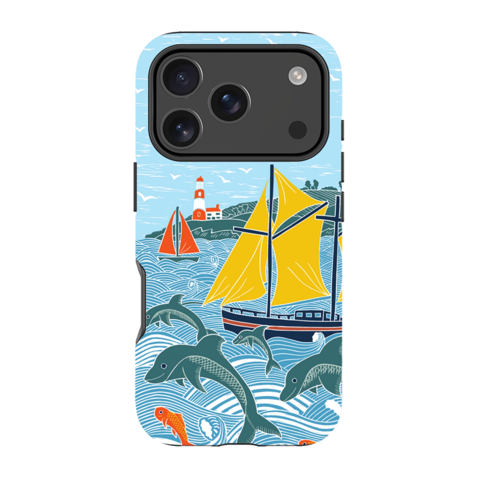 iPhone Case - Dolphins By Kate Heiss