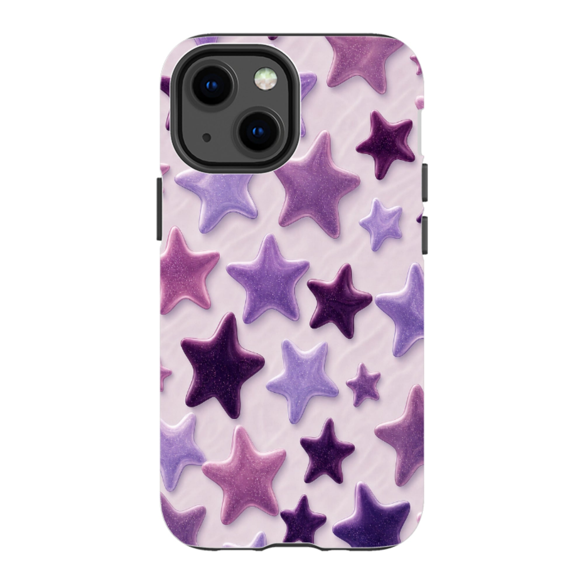 iPhone Tough Case - Lavender Purple Star