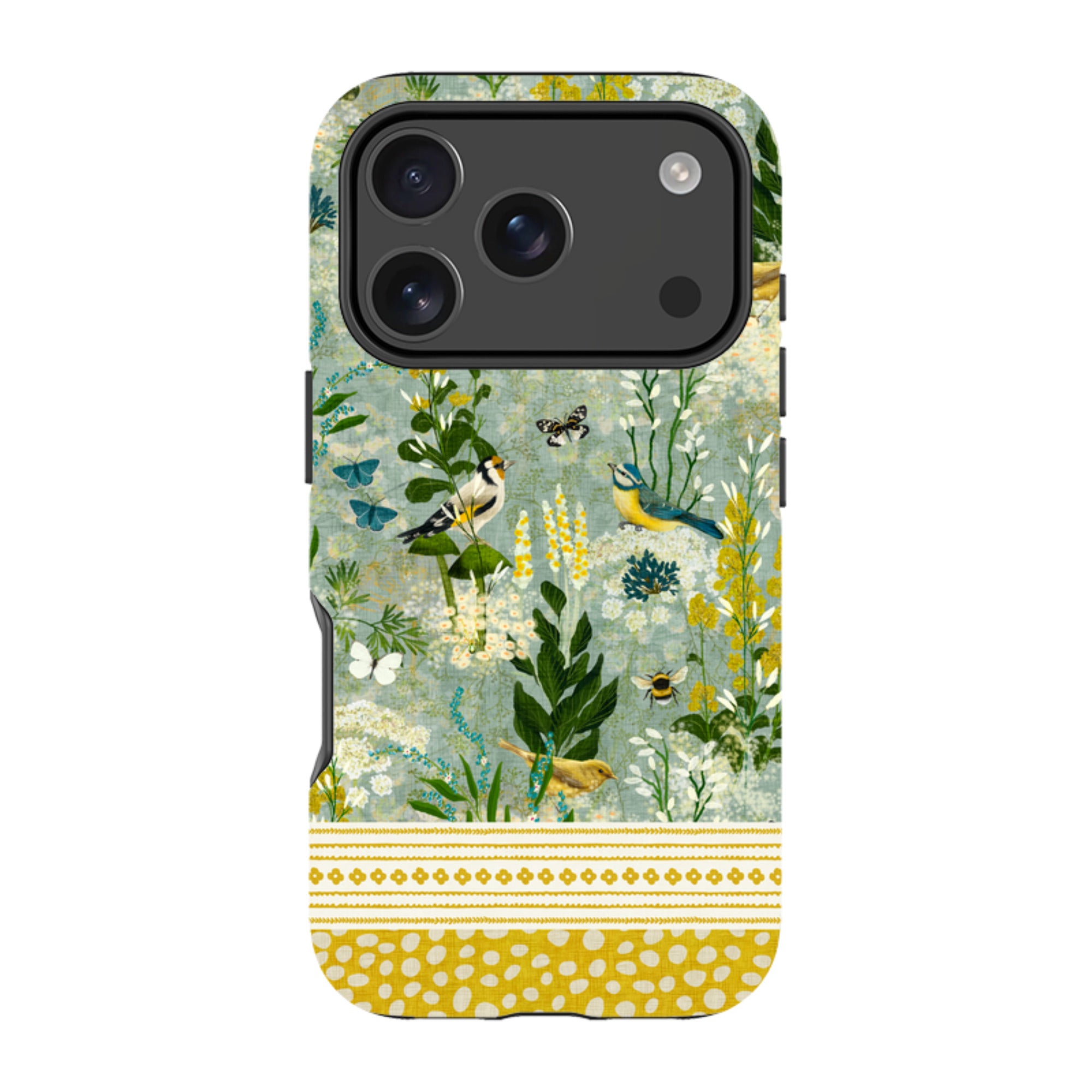 iPhone Tough Case - Song Bird Garden 2 By Katherine Quinn