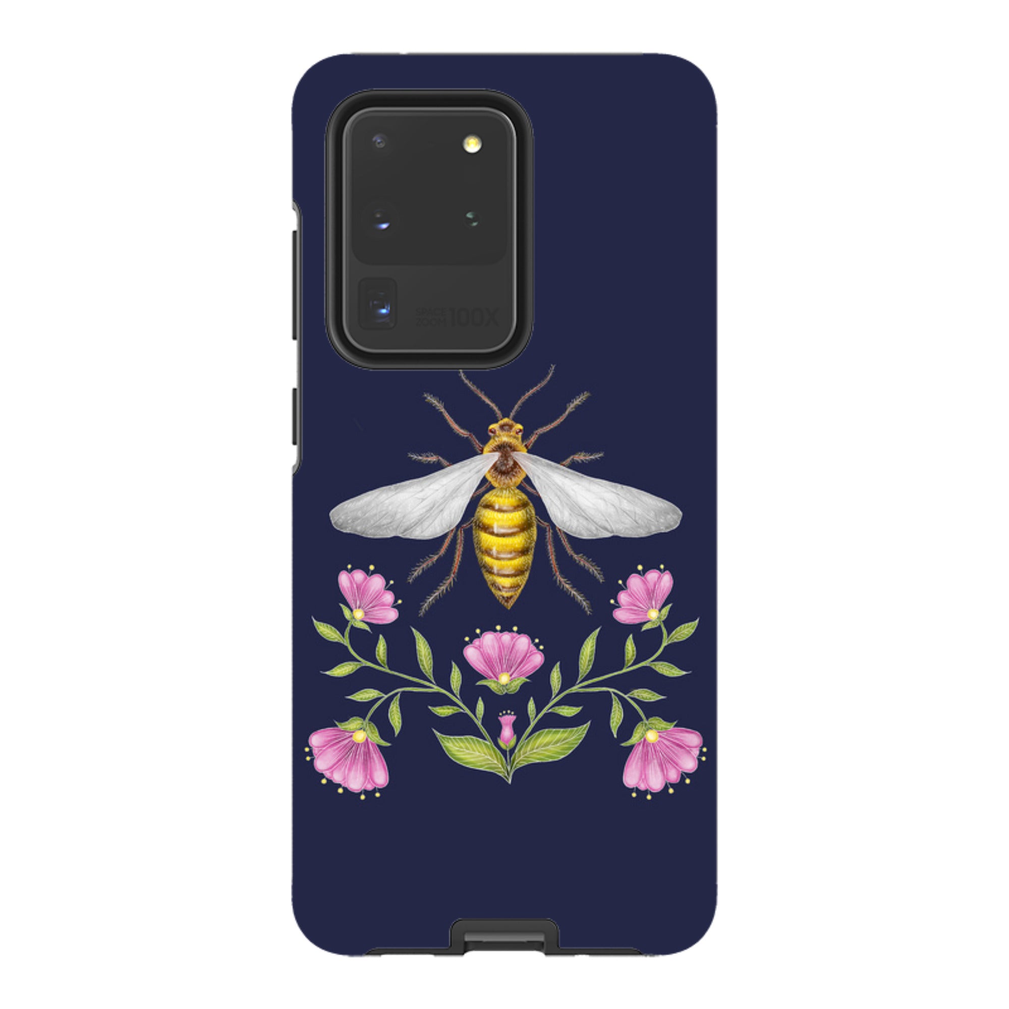 Samsung Tough Case - Wings Of Freedom Navy By Catherine Rowe