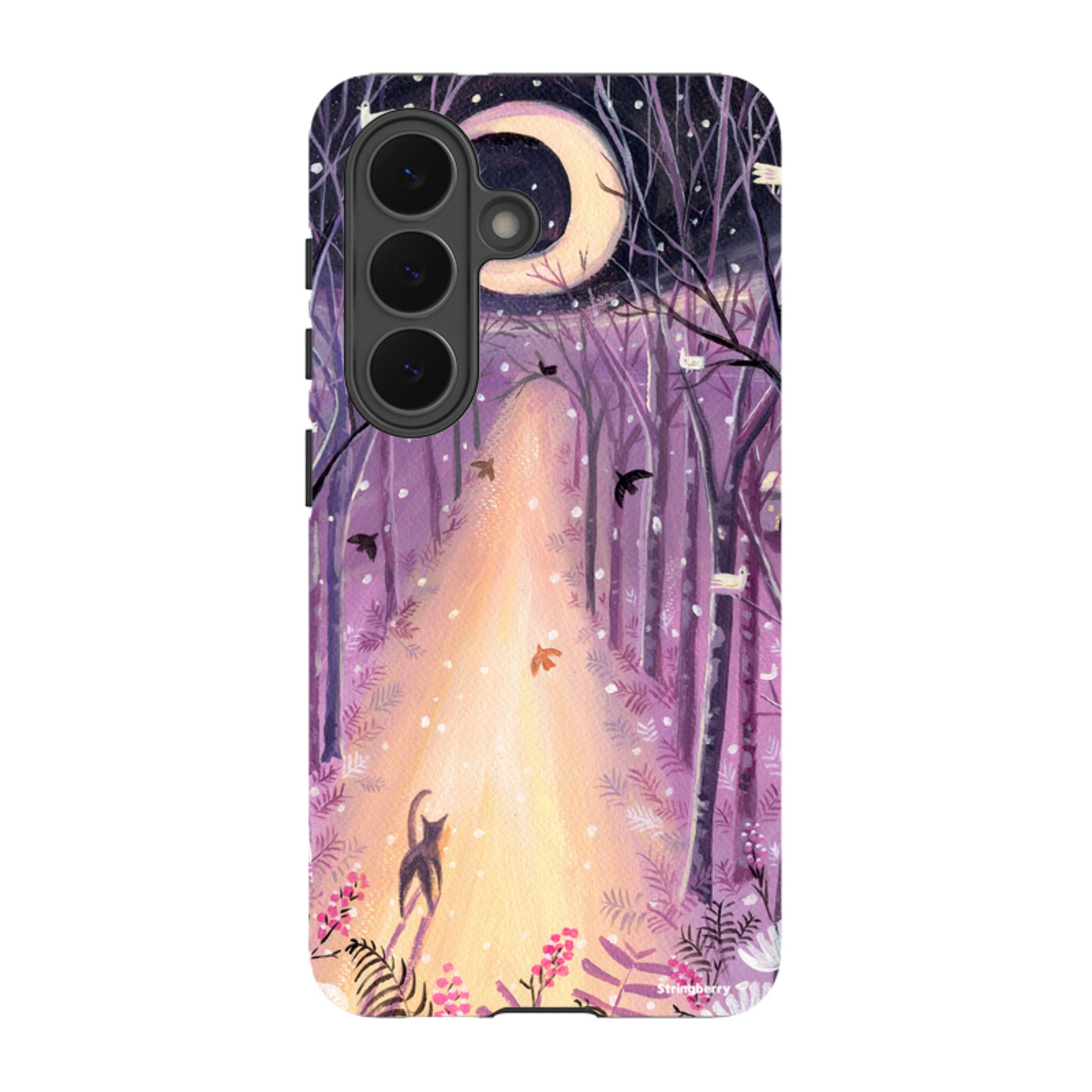 Samsung Tough Case - Forest Cat By Mary Stubberfield