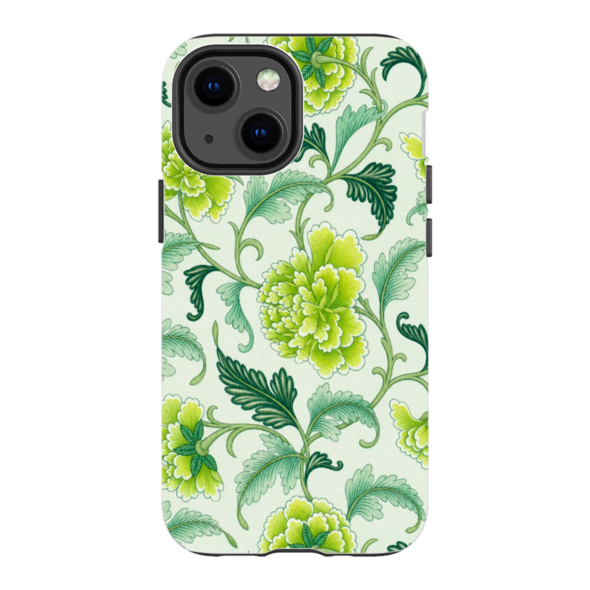 iPhone Tough Case - Sage Green Chinoiserie