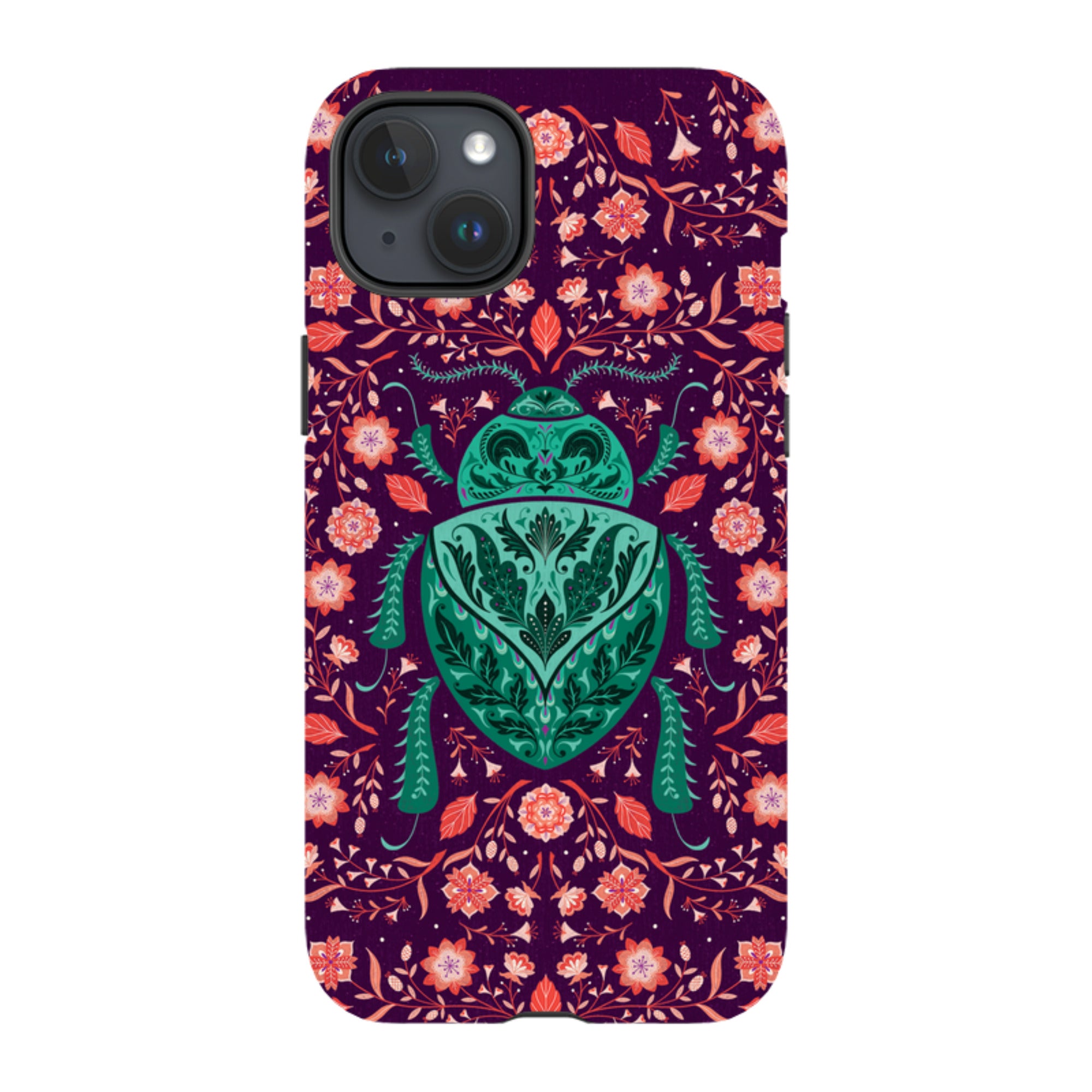 iPhone Tough Case - Beetle By Jenny Zemanek