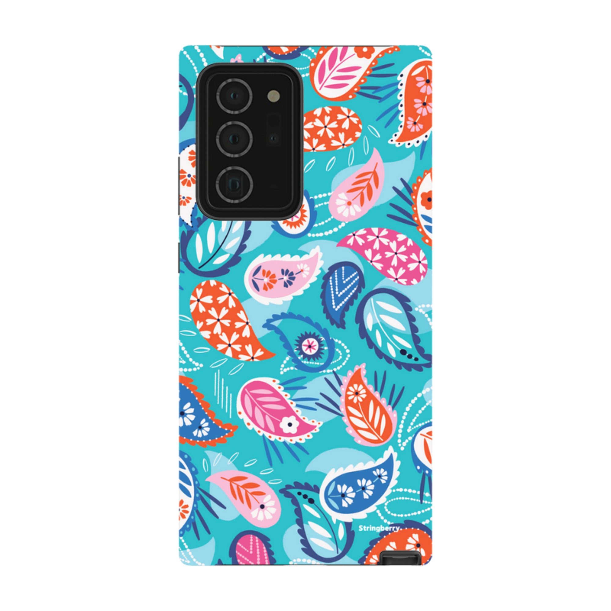 Samsung Tough Case - Paisley Blue By Ali Brookes