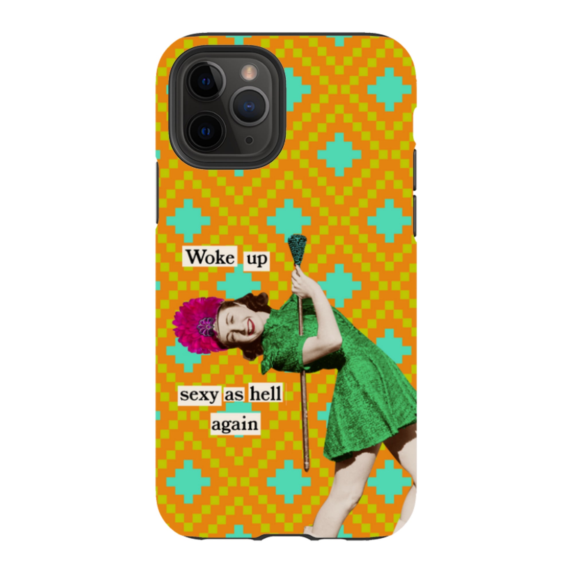 iPhone Tough Case - Woke Up By Clare Jordan