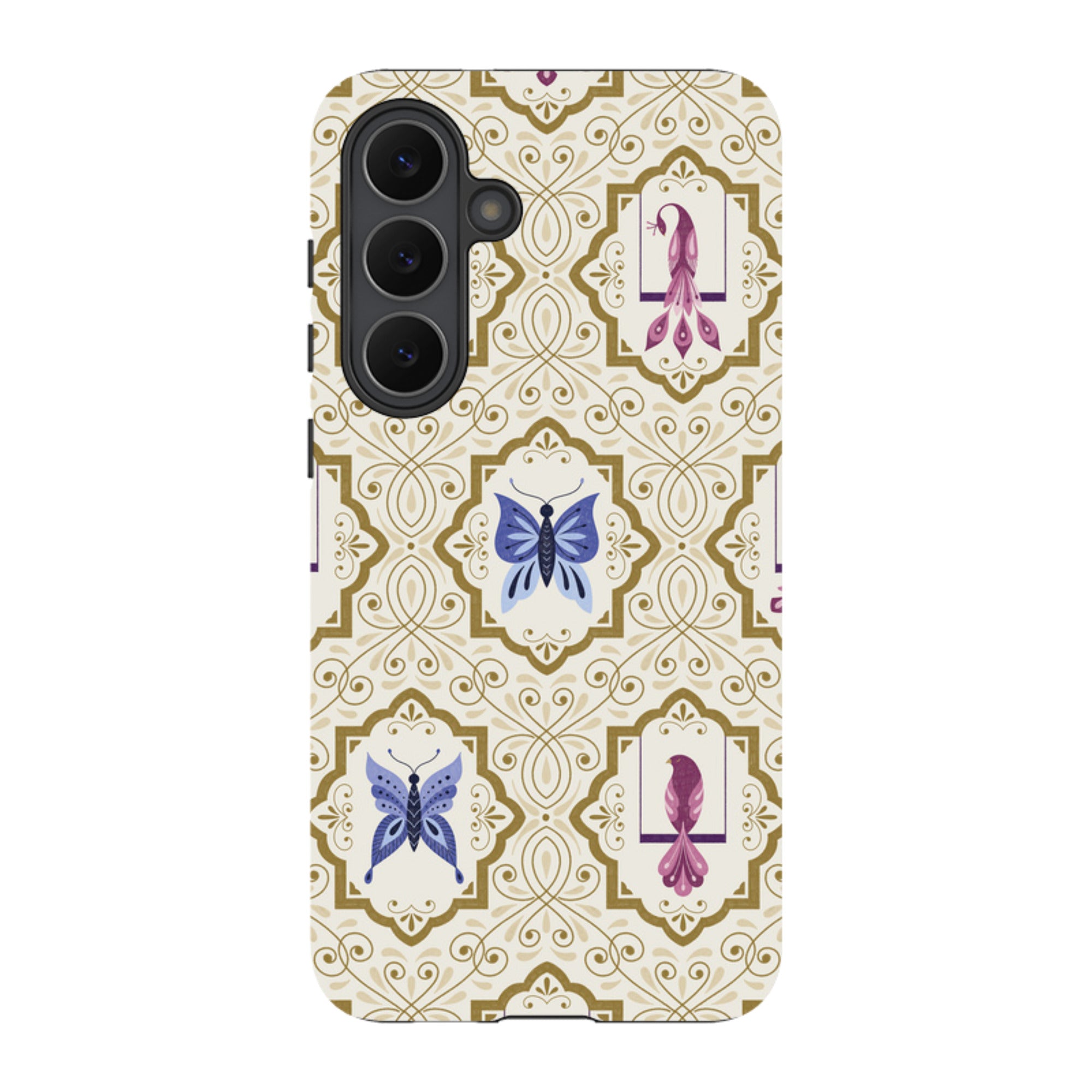 Samsung Tough Case - Wingframes Ivory By Jenny Zemanek
