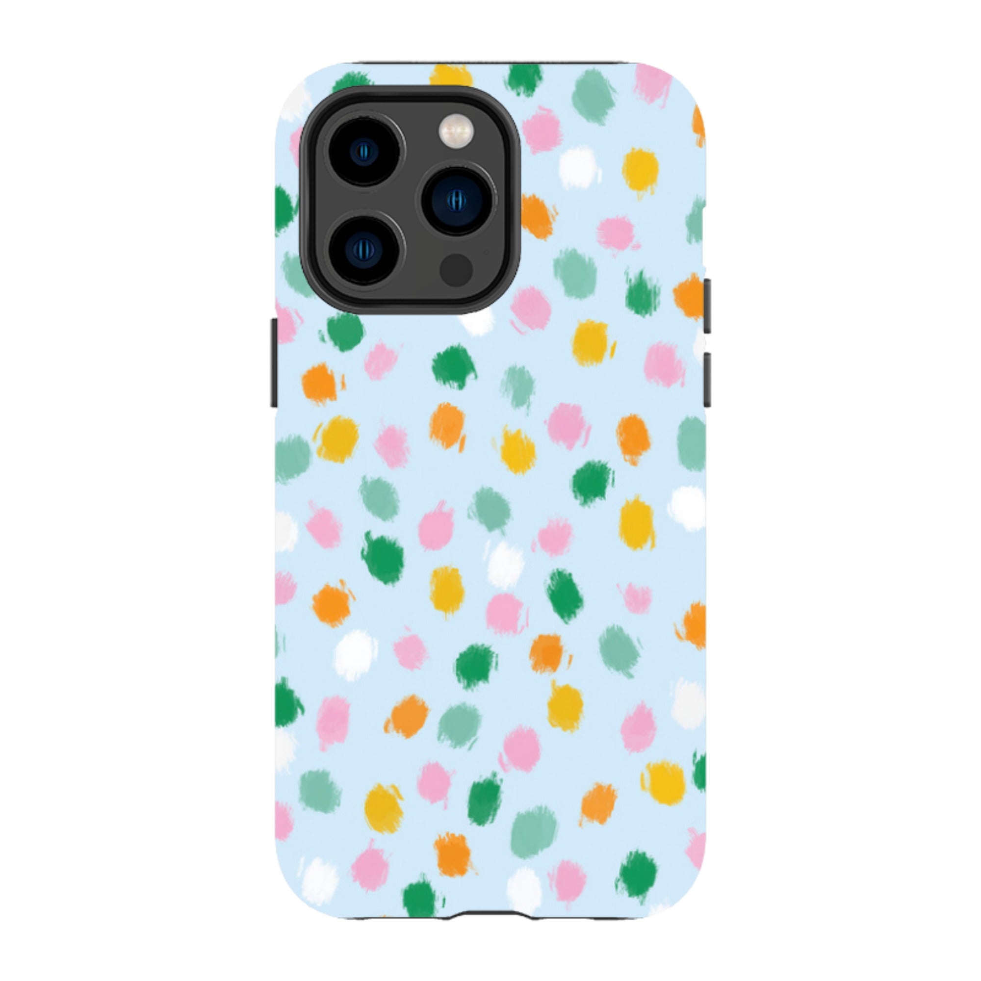 iPhone Tough Case - Spotty Co-Ordinate By Lee Foster Wilson