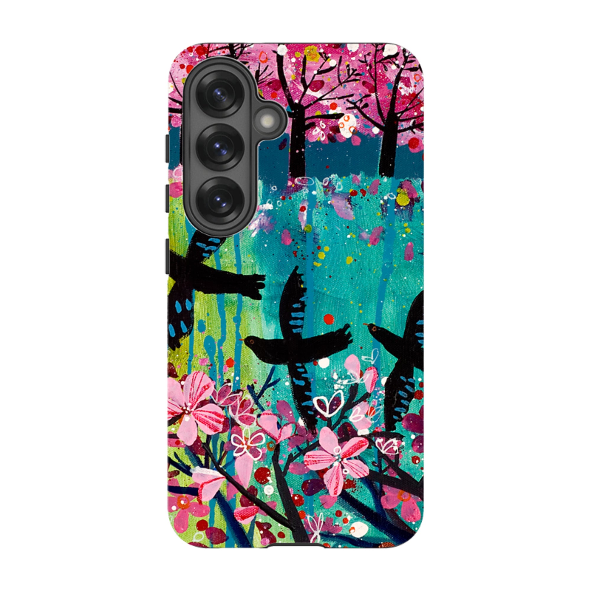 Samsung Tough Case - Blackbirds By Claire West