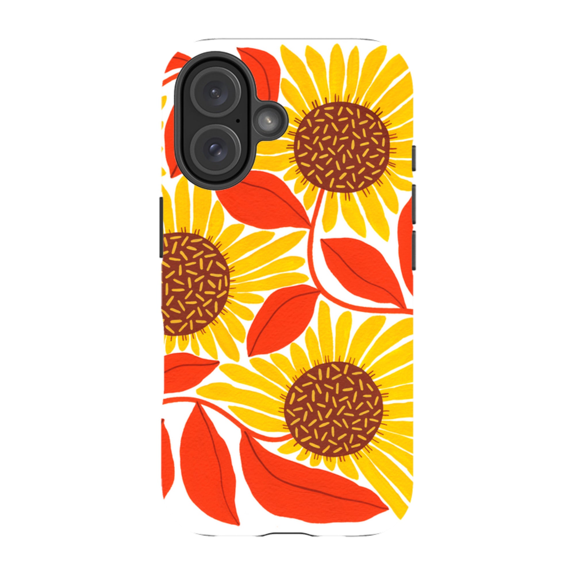 iPhone Tough Case - Sunflower By Madalina Andronic