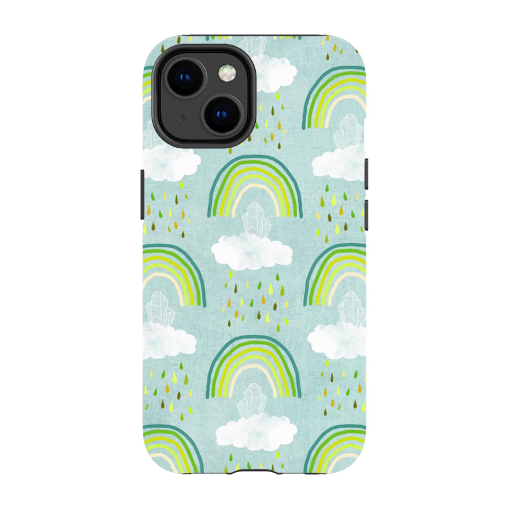 iPhone Tough Case - Rainbows And Crystals By Katherine Quinn