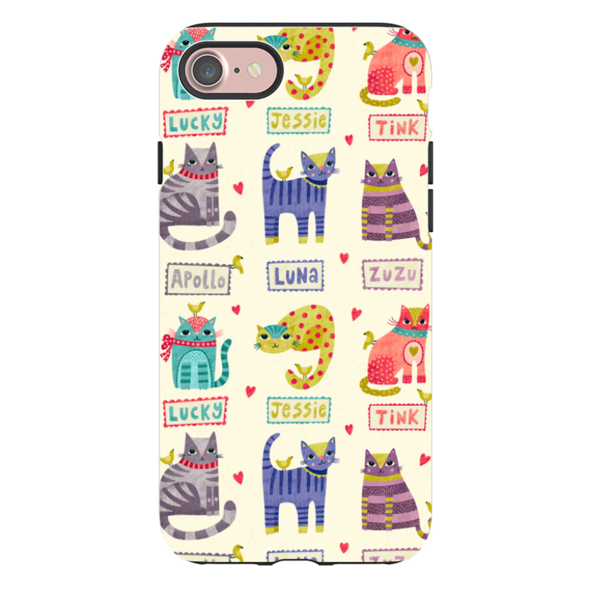 iPhone Tough Case - Cats By Suzy Taylor