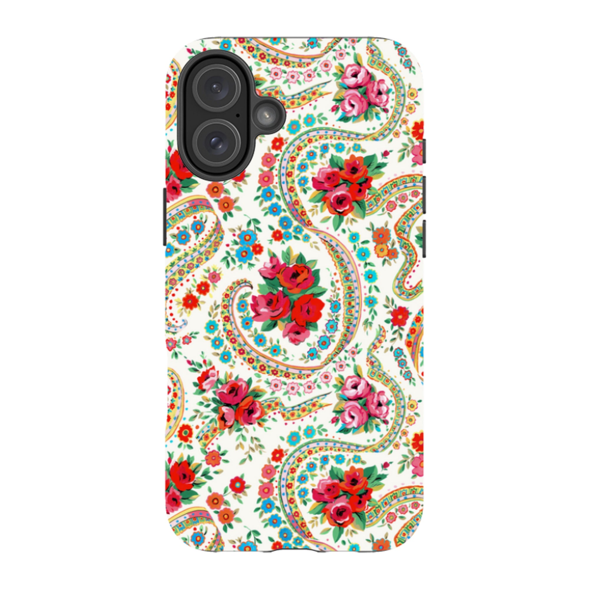 iPhone Tough Case - Ribbons & Roses By Sarah Campbell