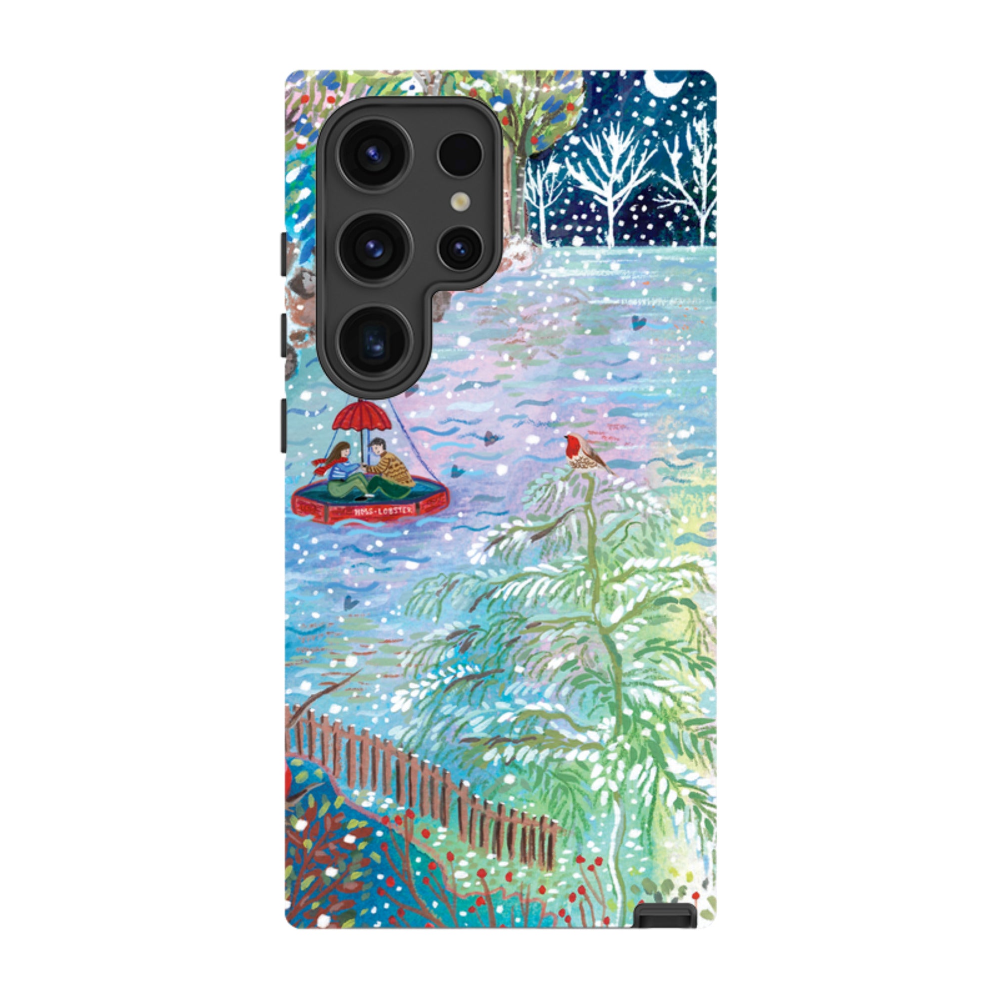 Samsung Tough Case - A Wee Winter Harbour By Emma Frances Grant