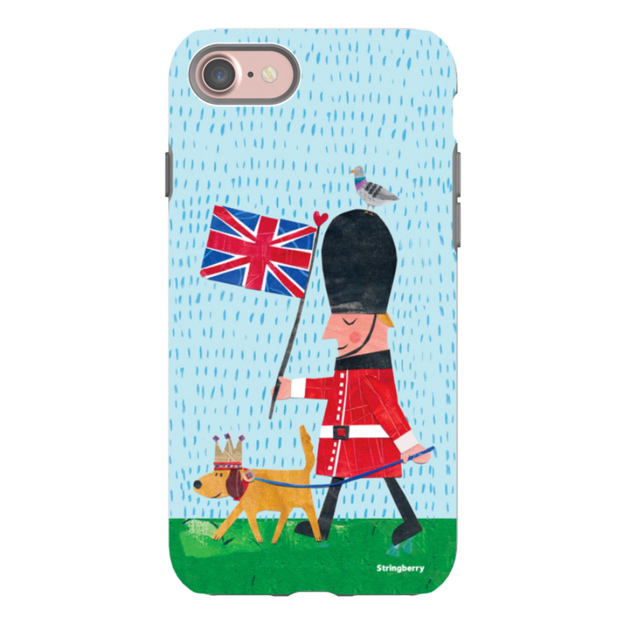 iPhone Tough Case - Welsh Guard By Tracey English