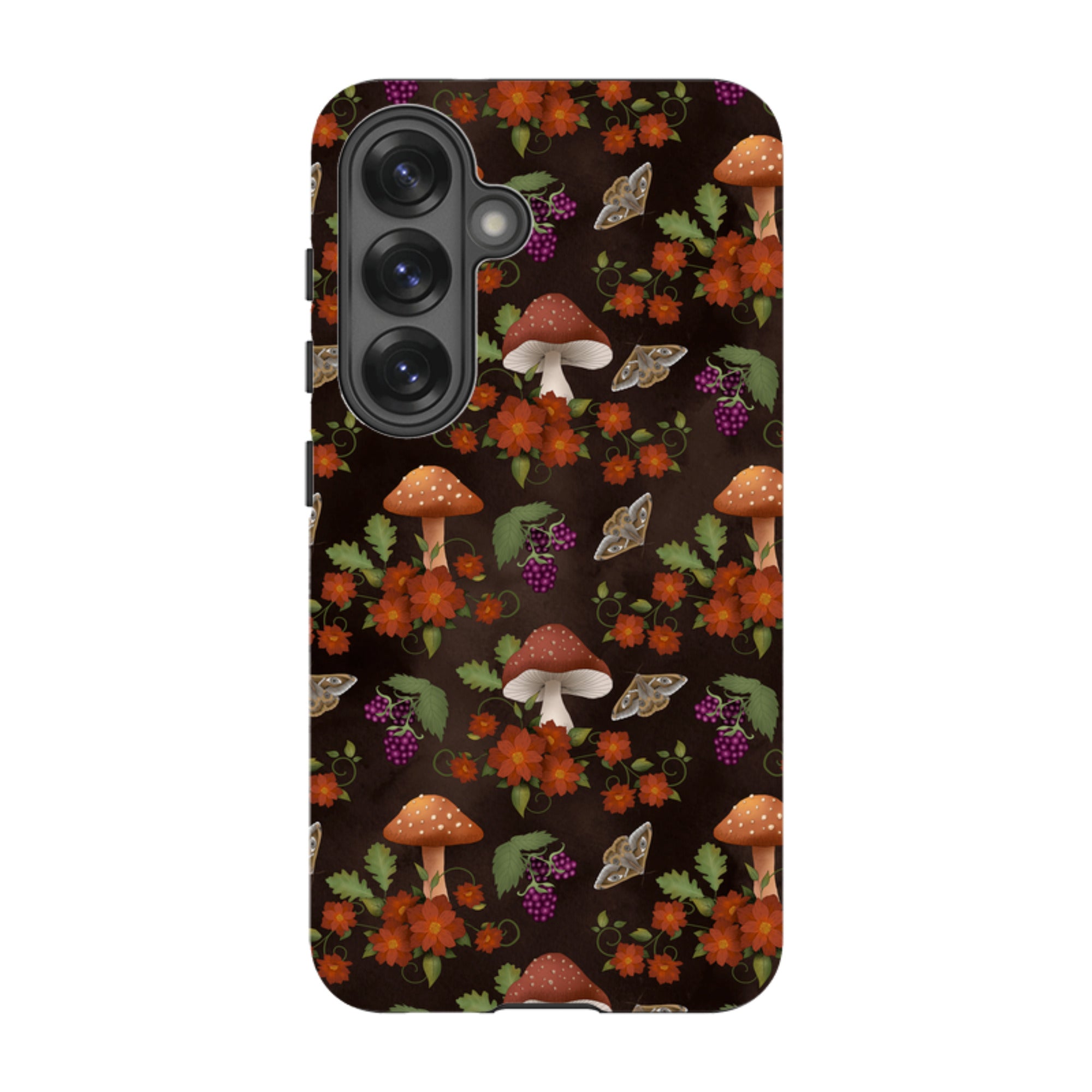 Samsung Tough Case -Mushroom Floral