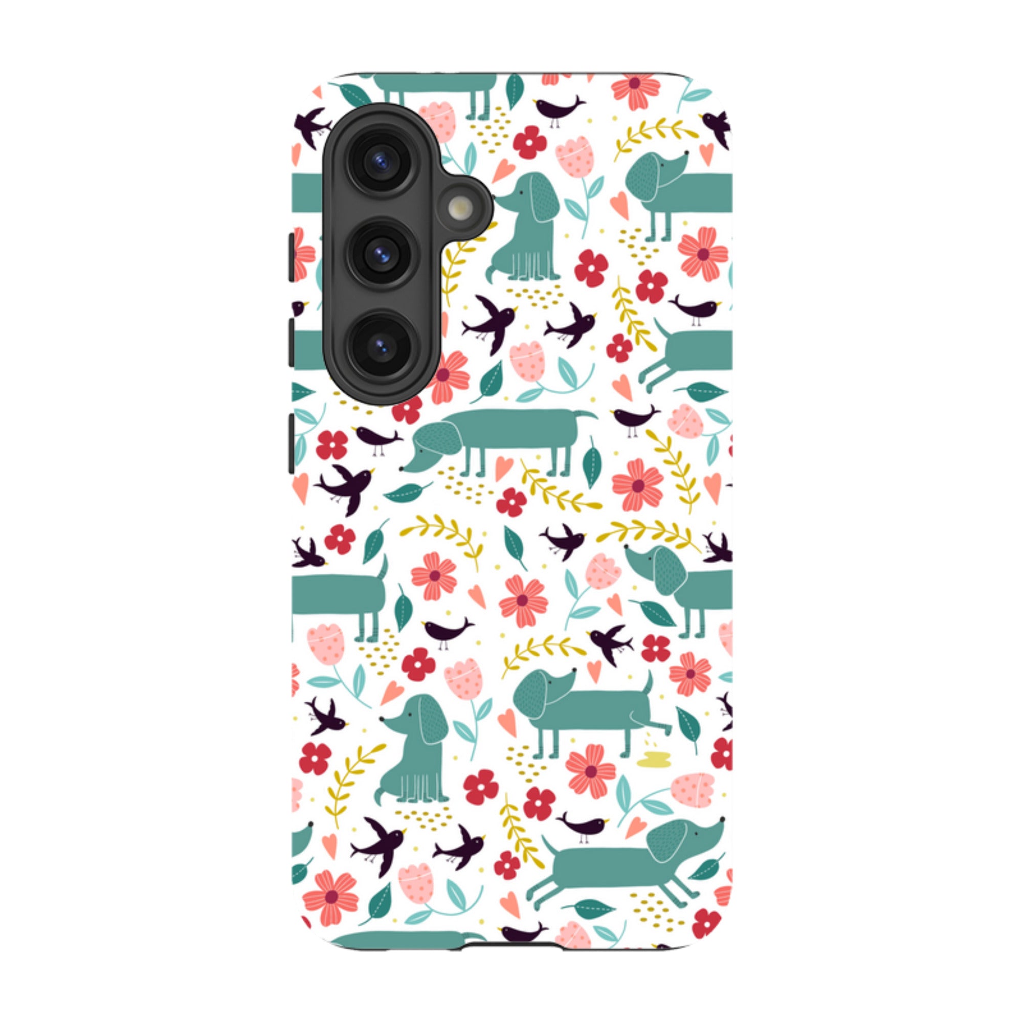 Samsung Tough Case - Cheek Dachshunds By Suzy Taylor