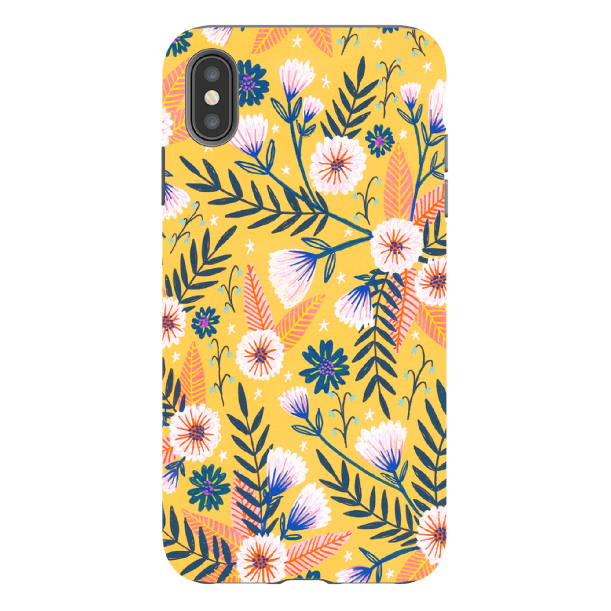 iPhone Tough Case - Summertime Garden By Lee Foster Wilson