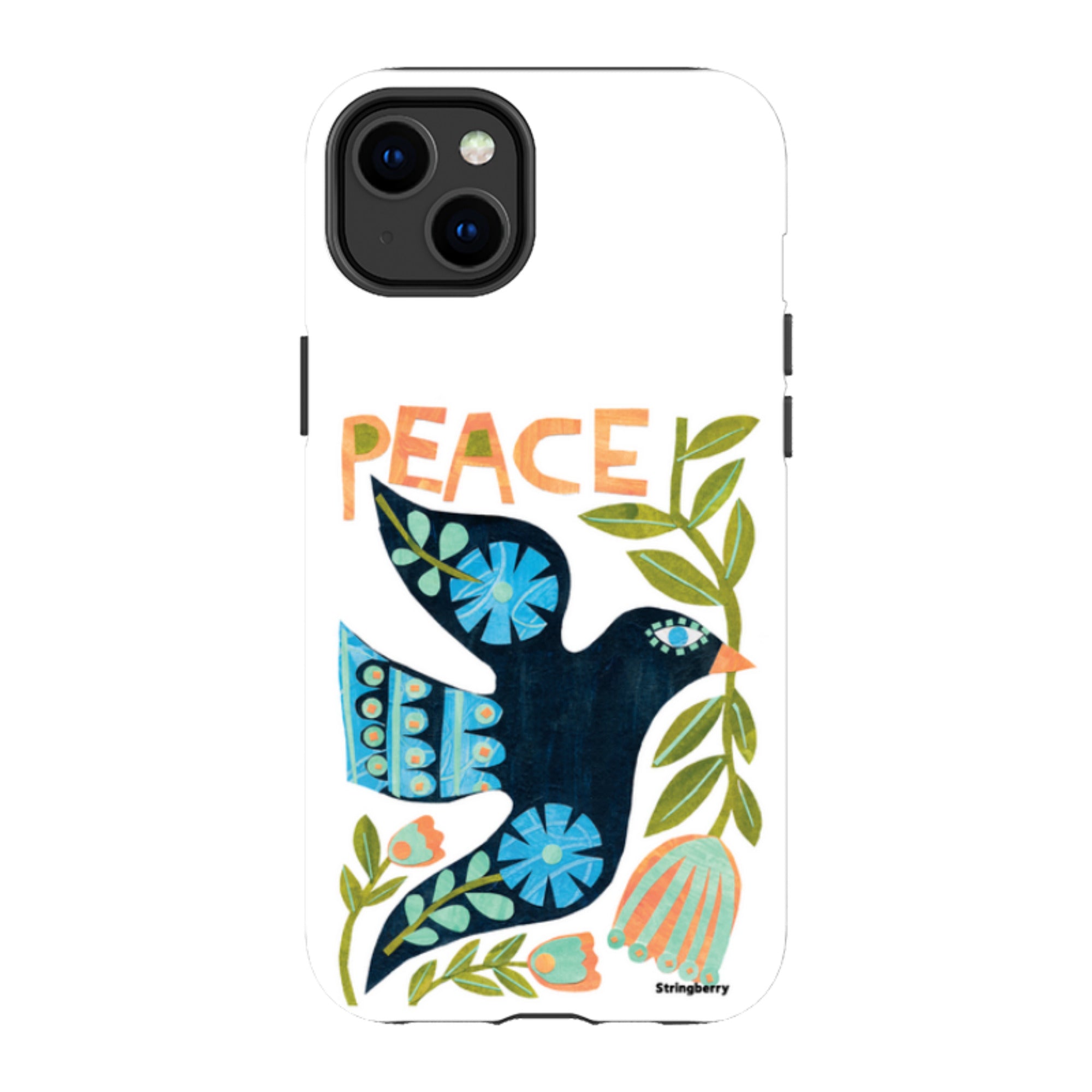 iPhone Tough Case - Peace By Tracey English