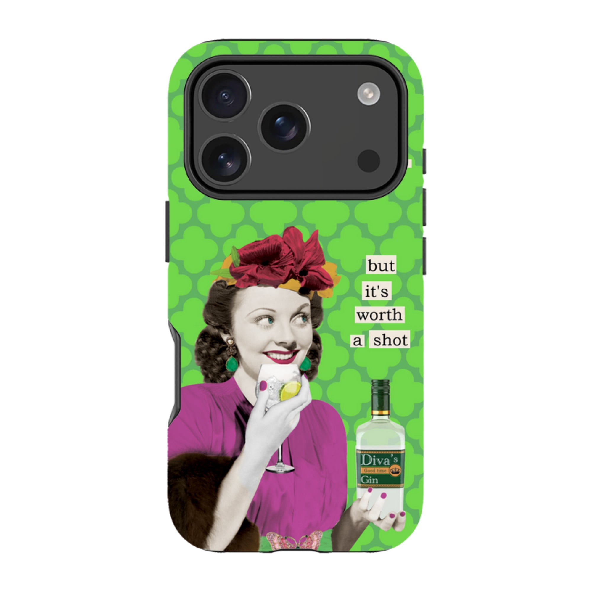 iPhone Tough Case - Gin By Clare Jordan