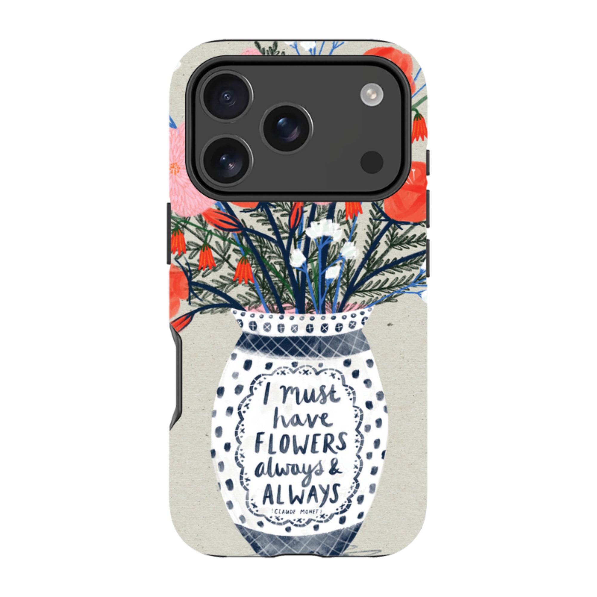iPhone Tough Case - Flowers Always By Lee Foster Wilson