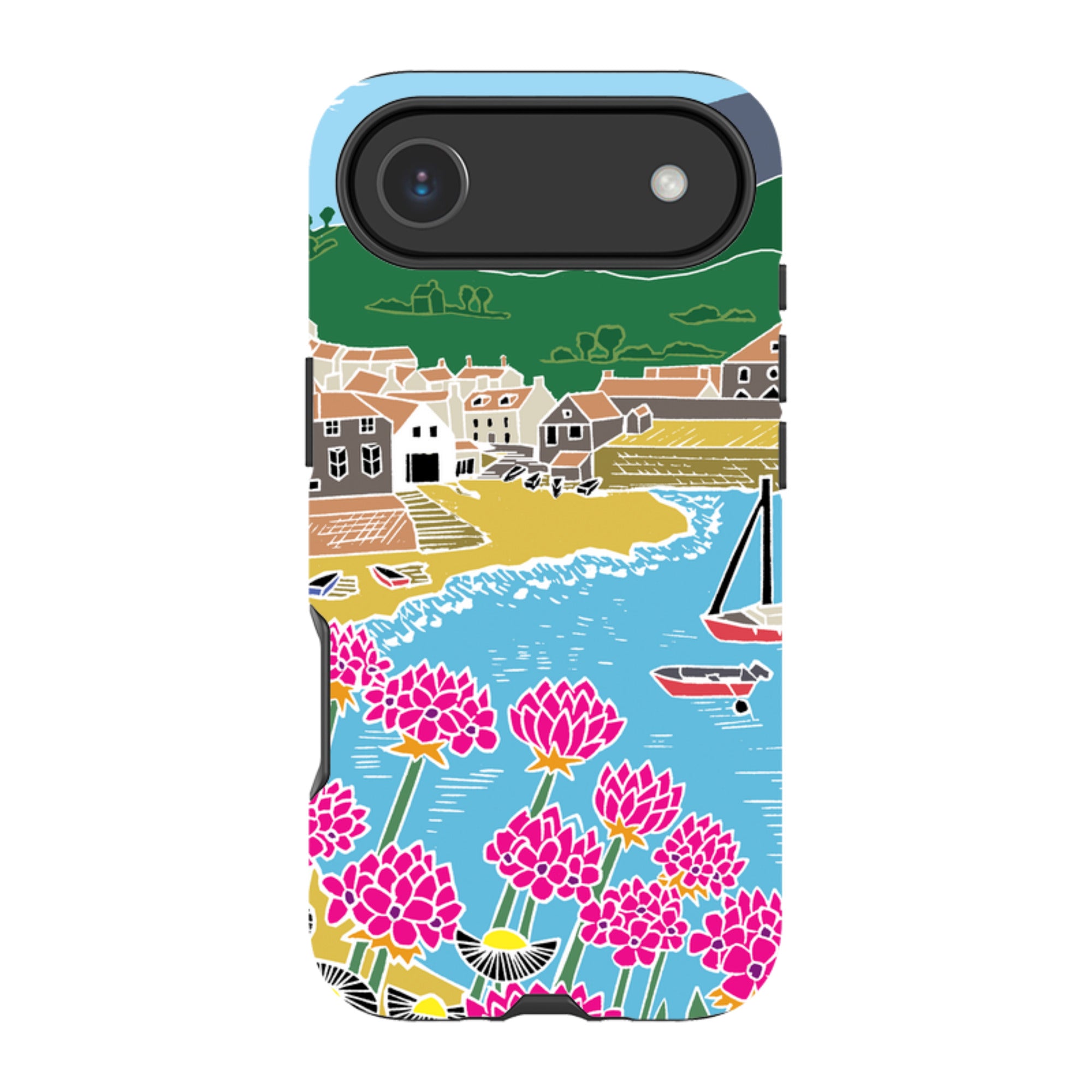 iPhone Tough Case - Quaint Harbour By Kate Heiss