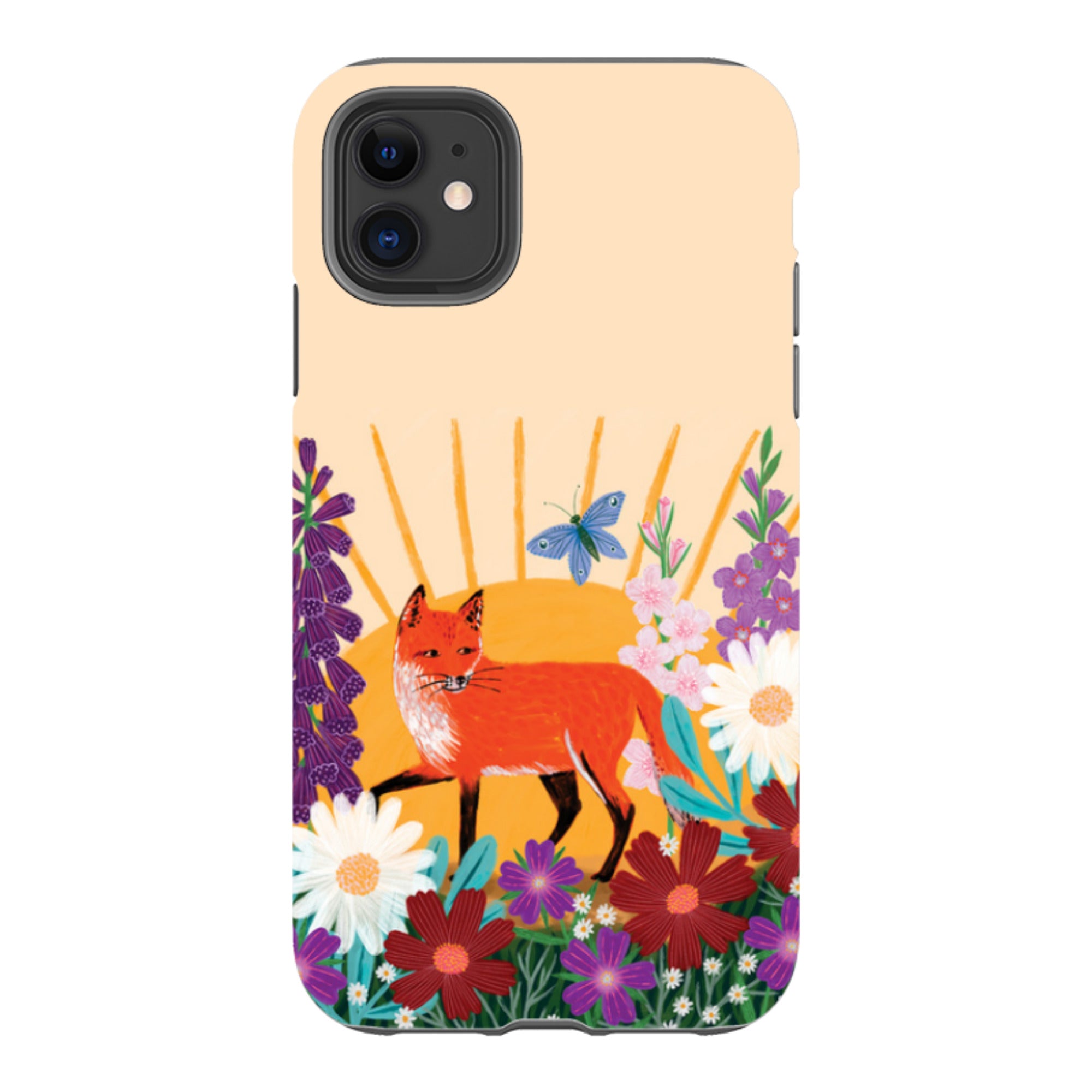 iPhone Tough Case - Summer Fox By Lee Foster Wilson