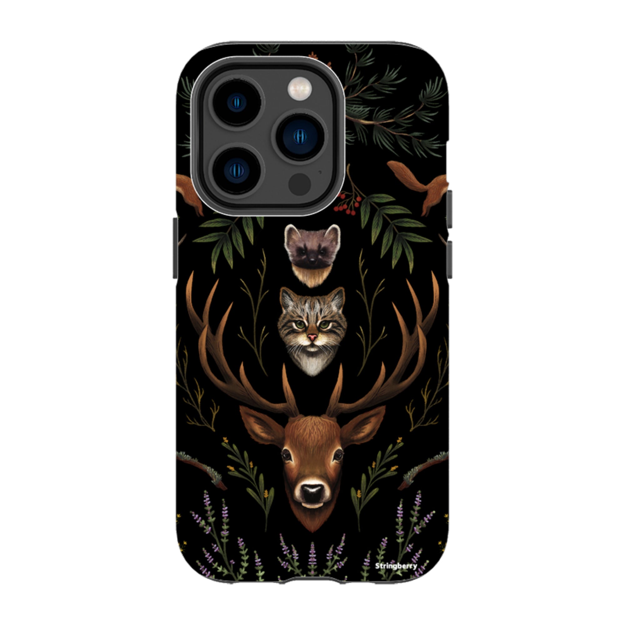 iPhone Tough Case - Highland Wildlife By Anna Stead