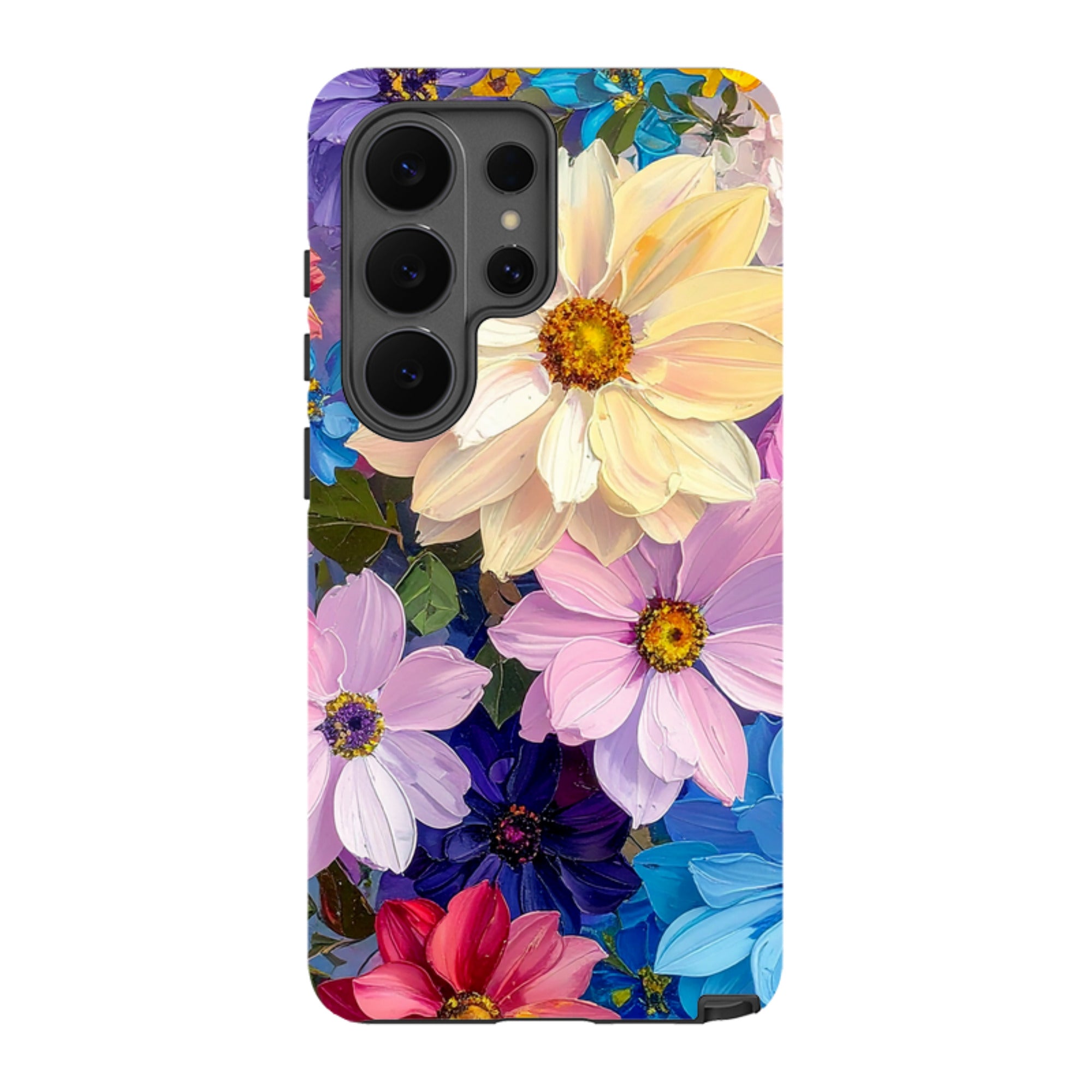 Samsung Tough Case - Summer Floral Blue Garden