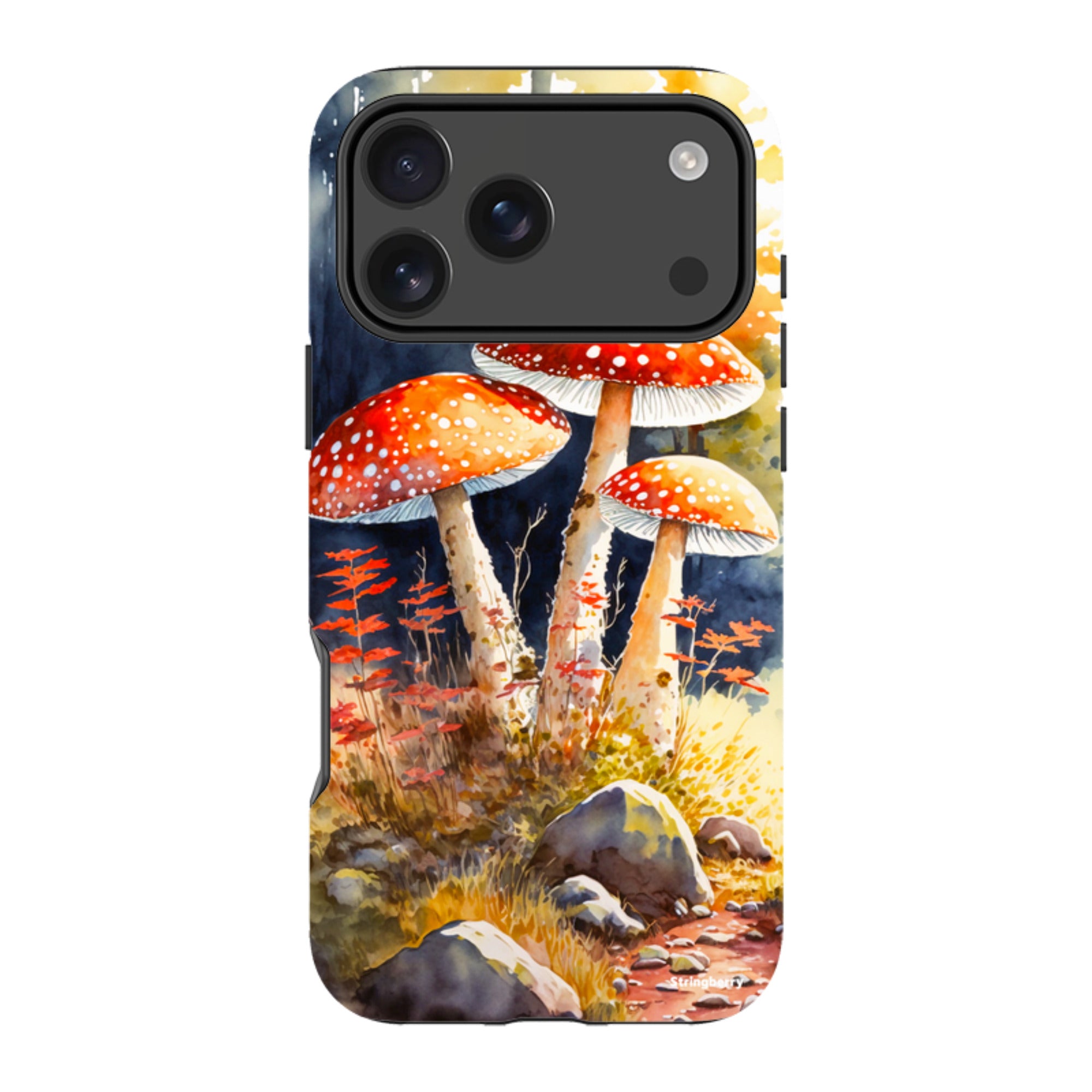 iPhone Tough Case - Mushroom Colour I