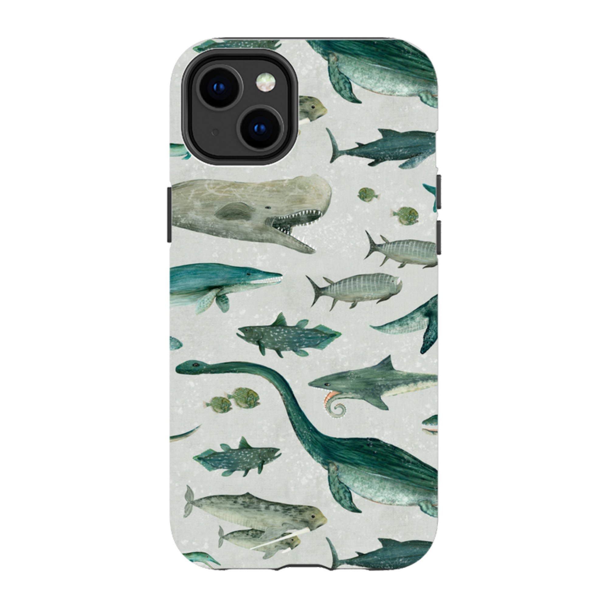iPhone MagSafe Tough Case - Ancient Oceans By Katherine Quinn