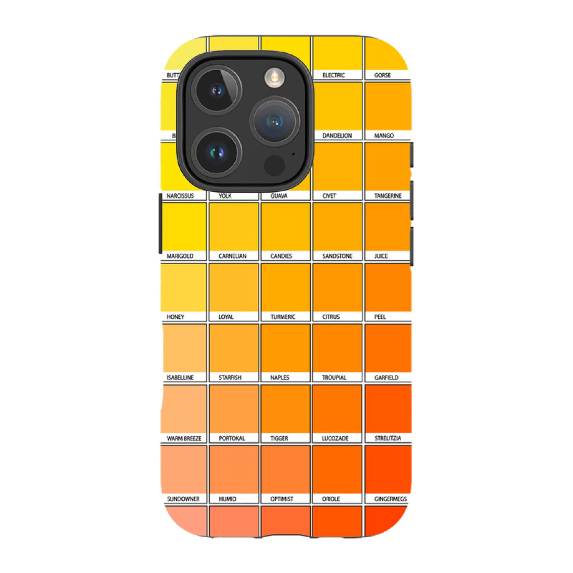 iPhone MagSafe Tough Case -  Yellow Chromology By Kitty Joseph