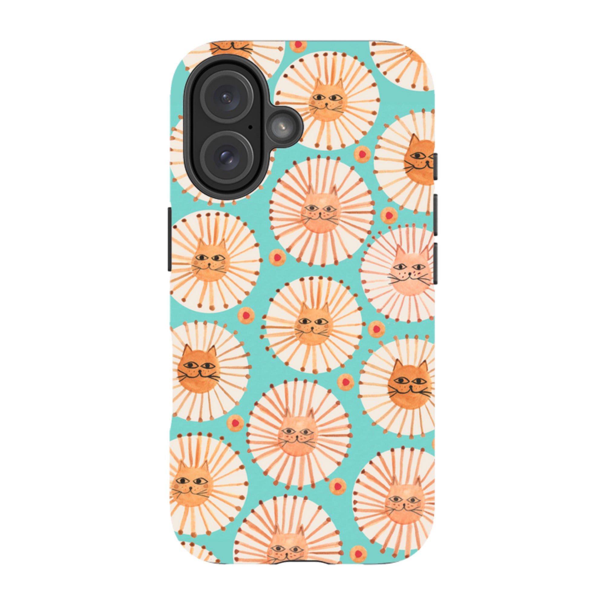 iPhone Tough Case - Wild Cats By Gabriela Larios