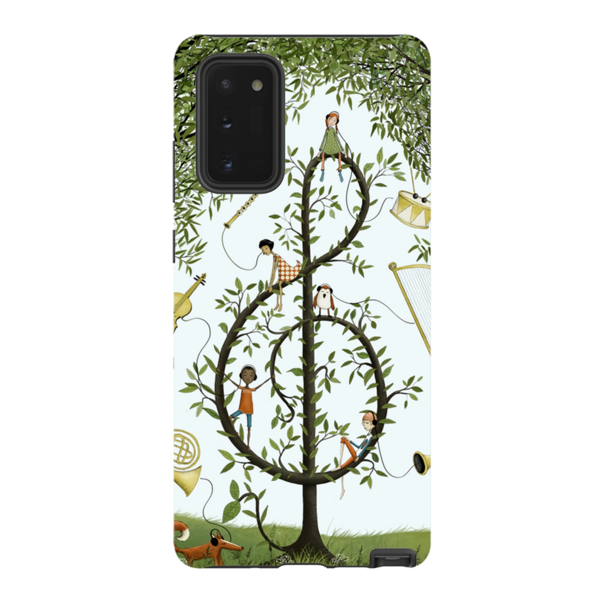 Samsung Tough Case - Music Tree By Maja Lindberg