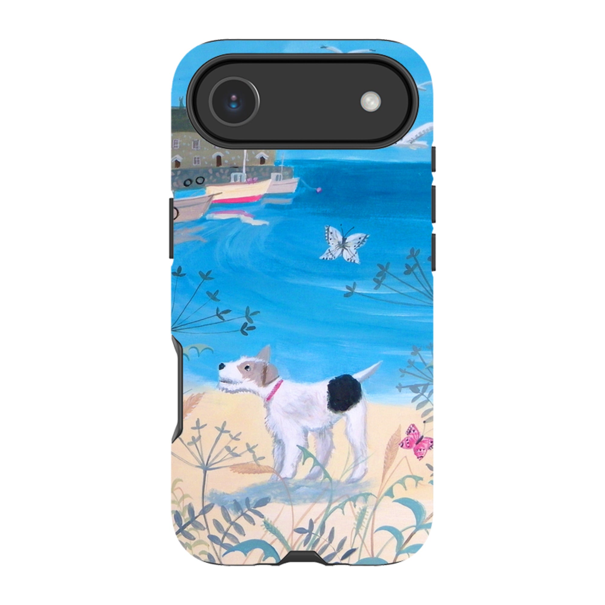 iPhone Tough Case - Seaside Dog By Mary Stubberfield