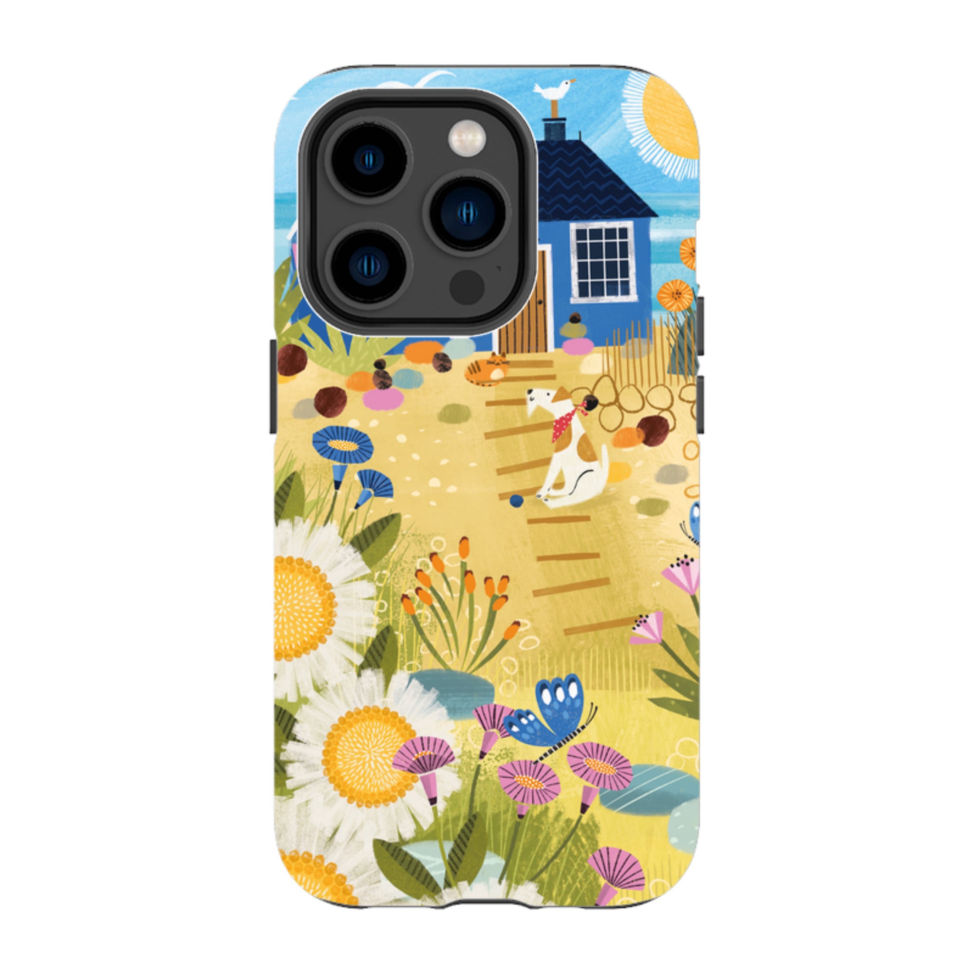 iPhone MagSafe Tough Case - Beach House By Ali Brookes