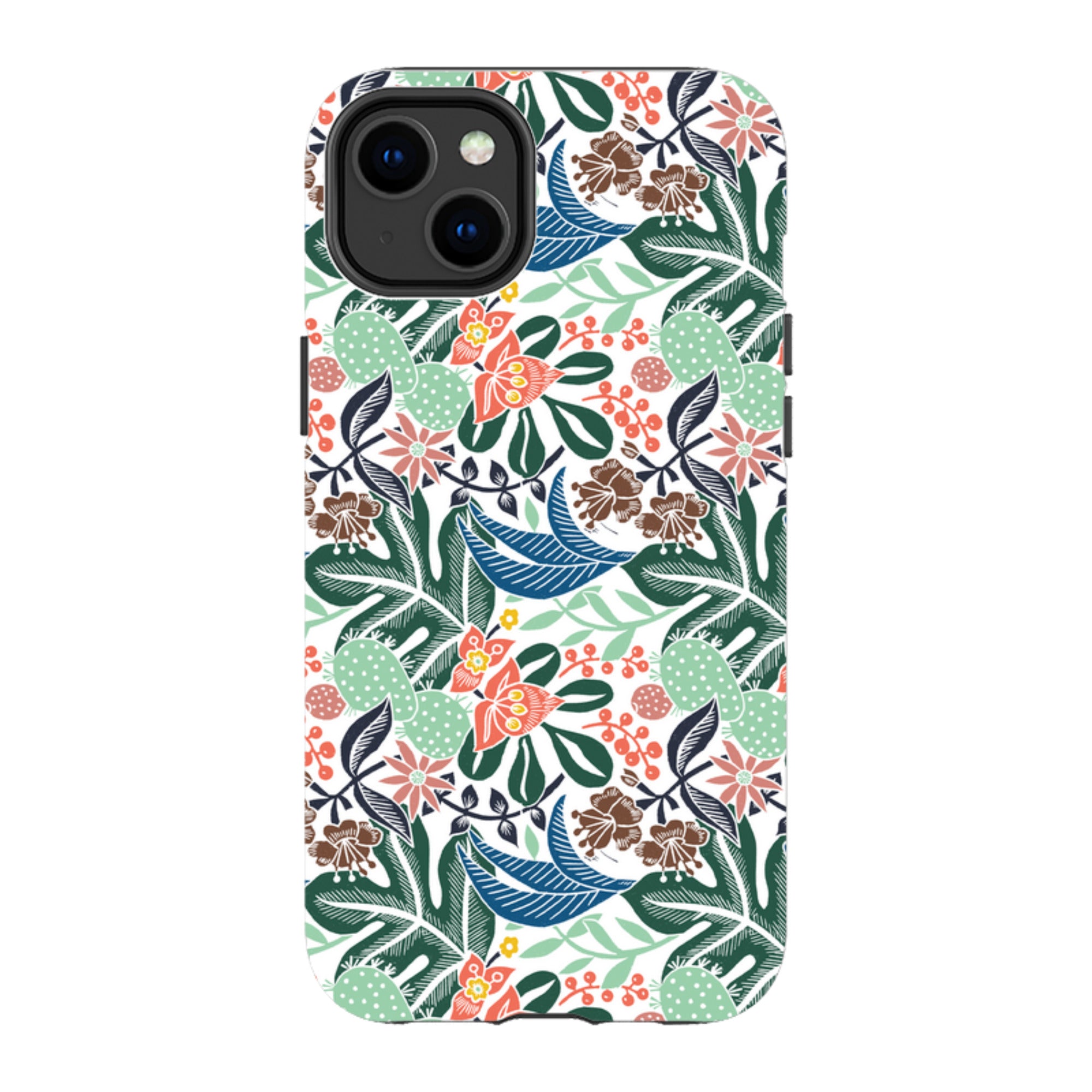 iPhone Tough Case - Tropical Cactus 2 By Kate Heiss