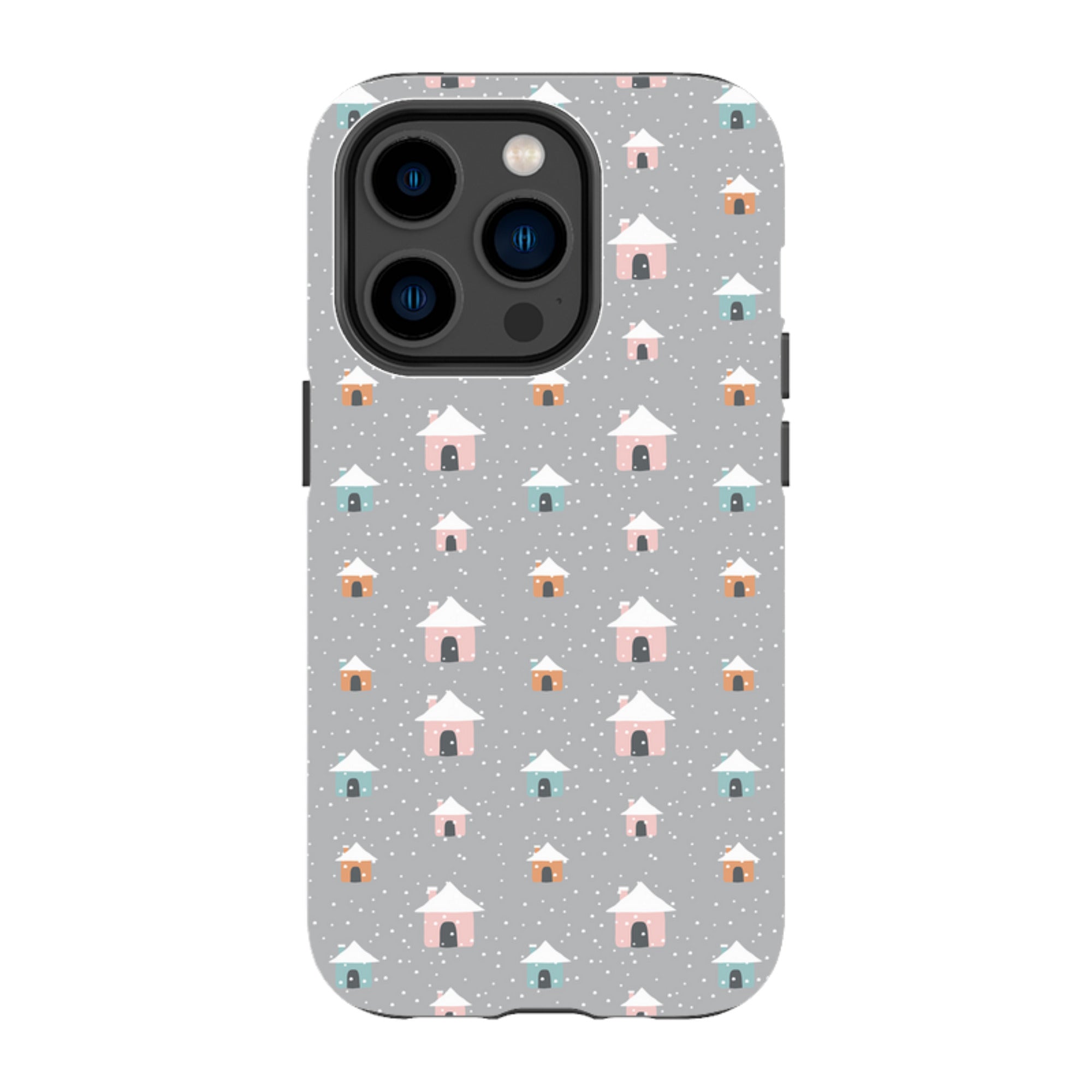 iPhone Tough Case - House Pattern
