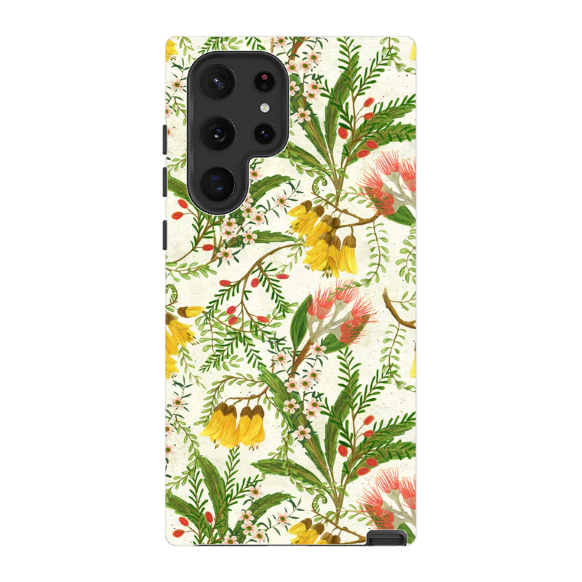 Samsung Tough Case - Kowhai And Bottle Brush By Katherine Quinn